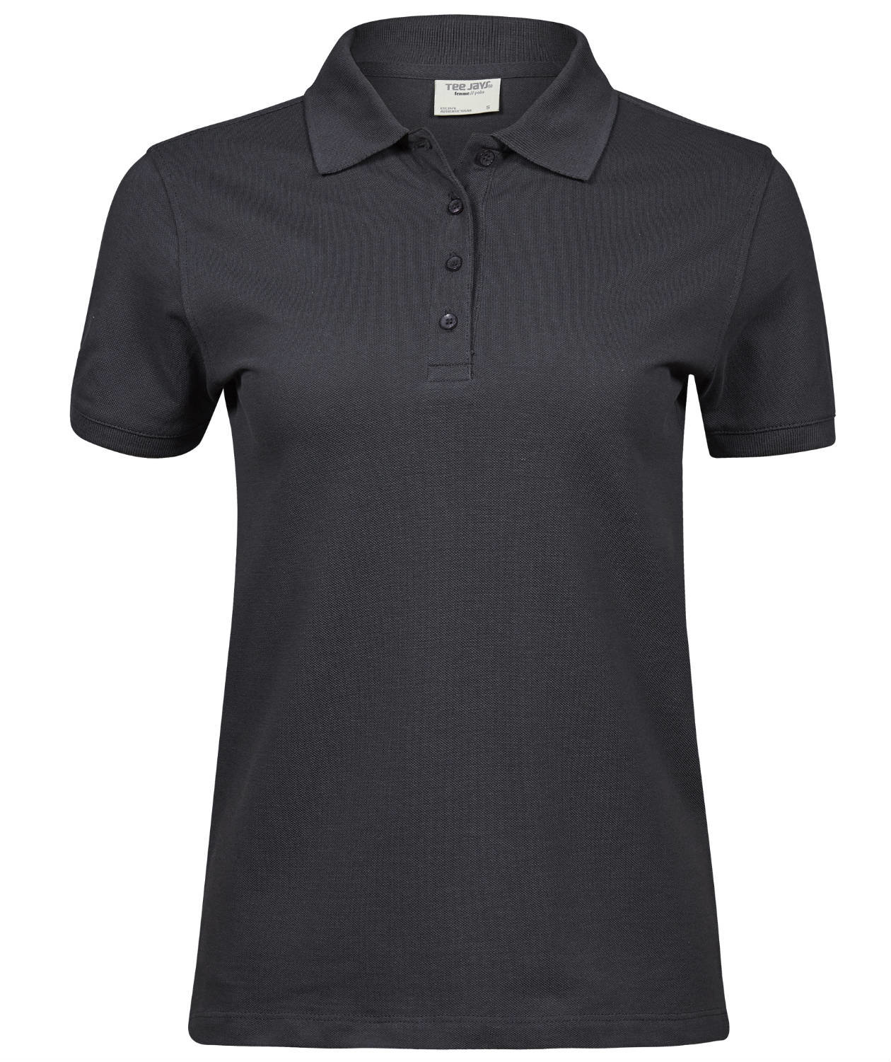 Tee Jays Heavy Damen Poloshirt, Dark-Grey, large image number 0