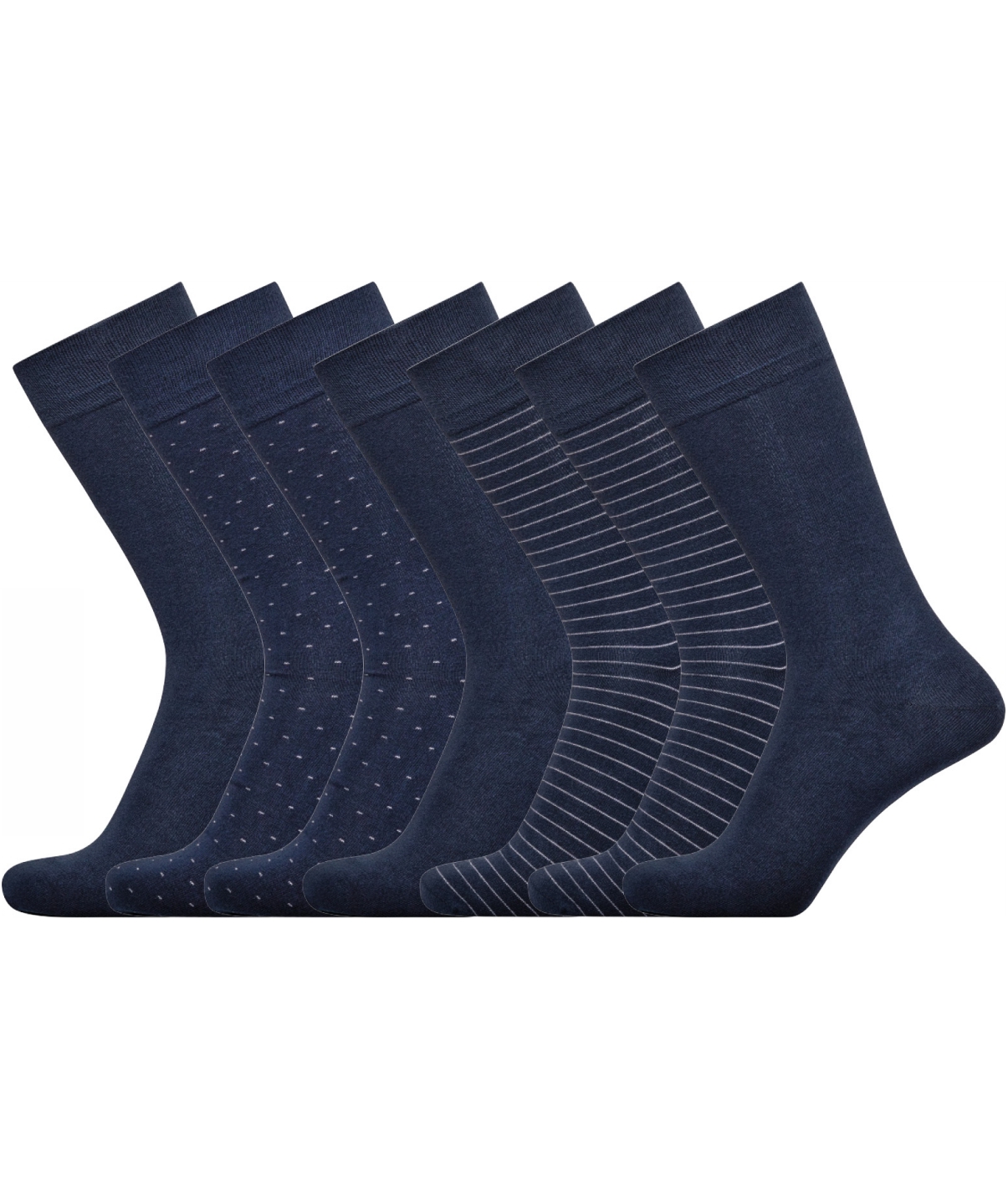 JBS 7-pack bambus strumpor, Navy
