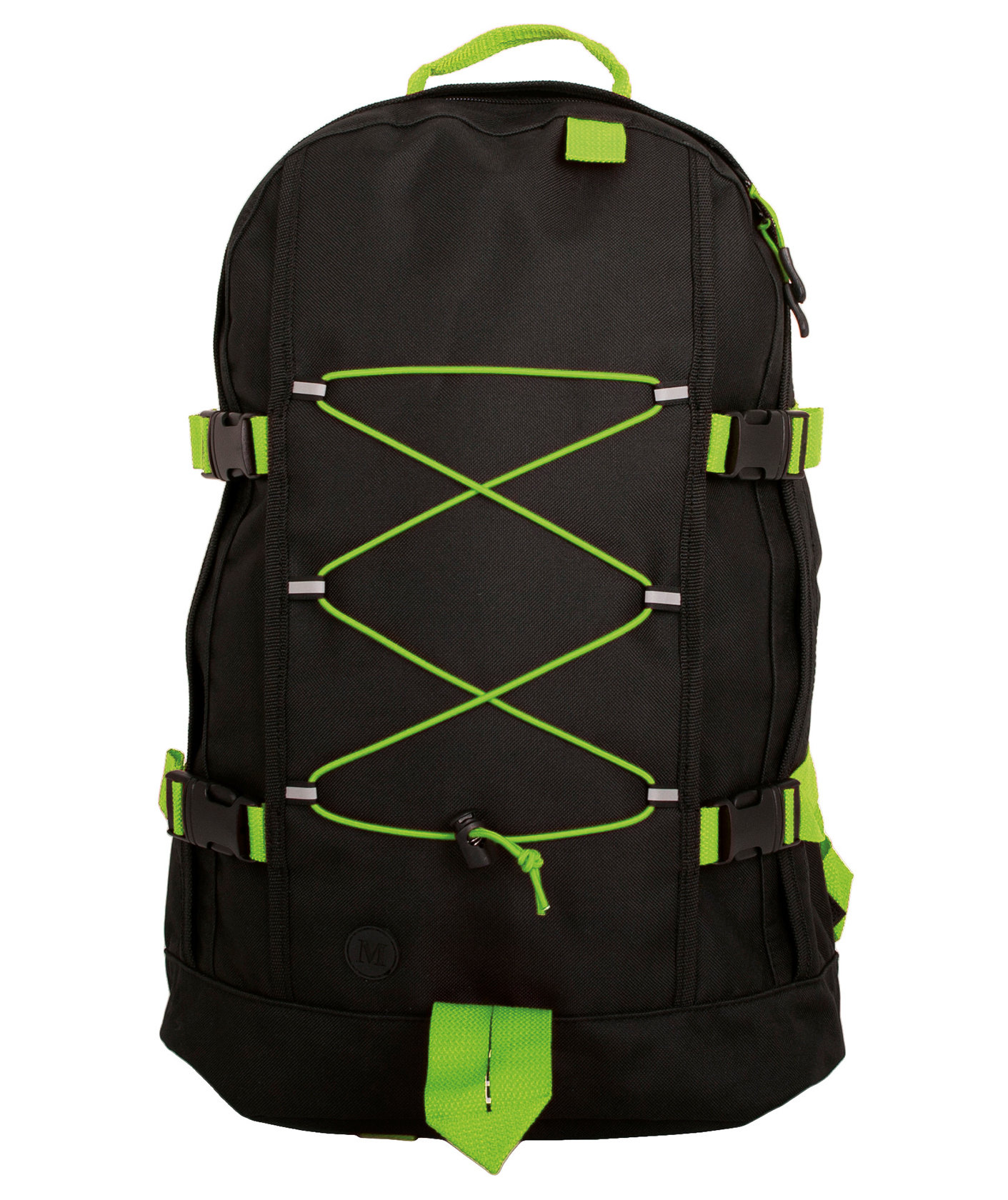 Momenti K2 ryggsekk 25L, Svart/Lime