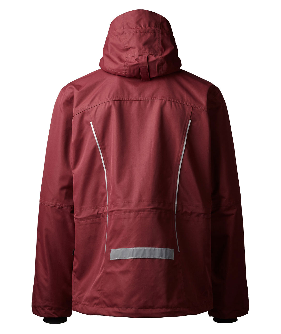 Xplor Care Zip-in shell jacket with detachable hood, Wine, large image number 3