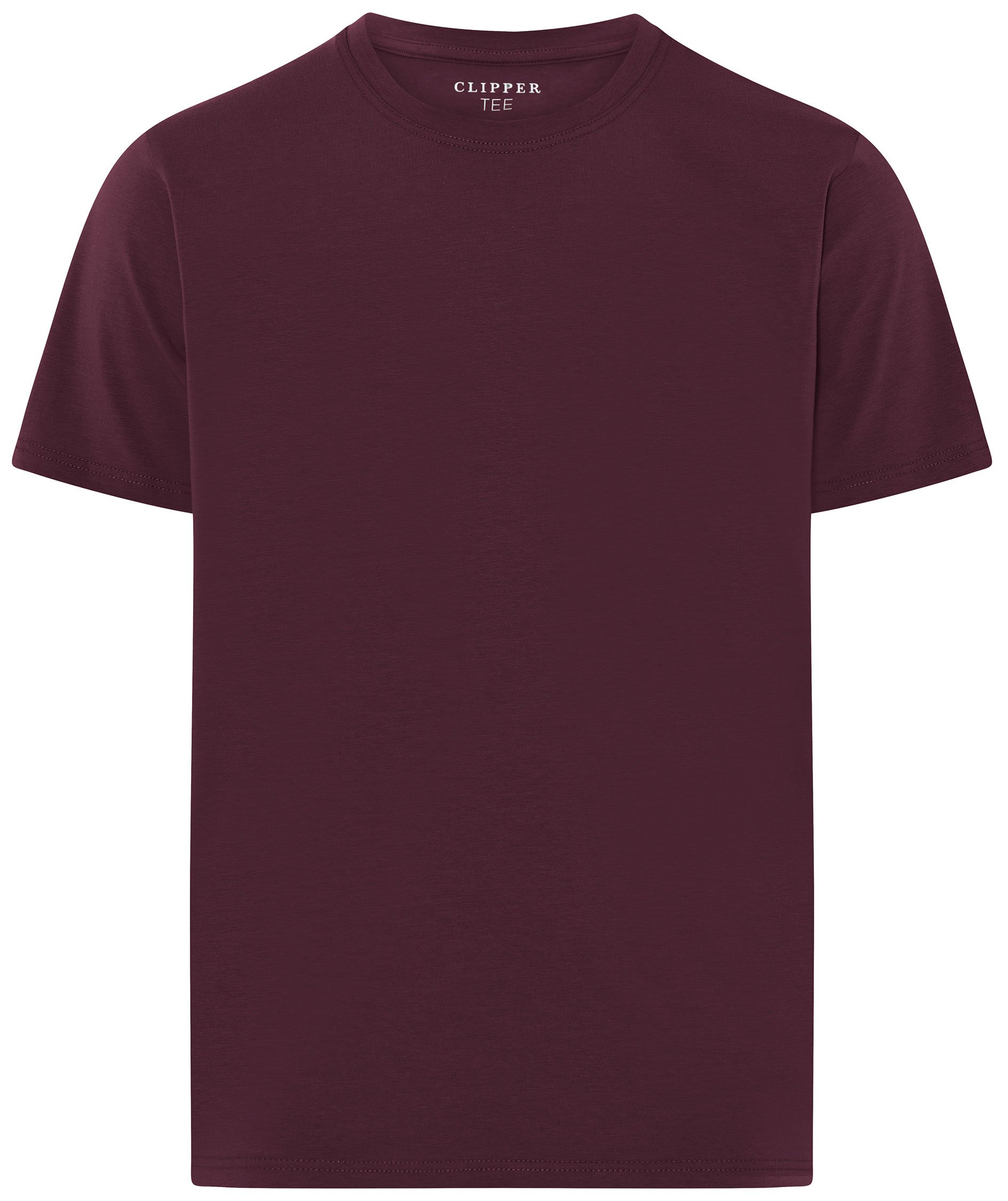 Clipper Dax T-shirt, Burgundy Winetasting
