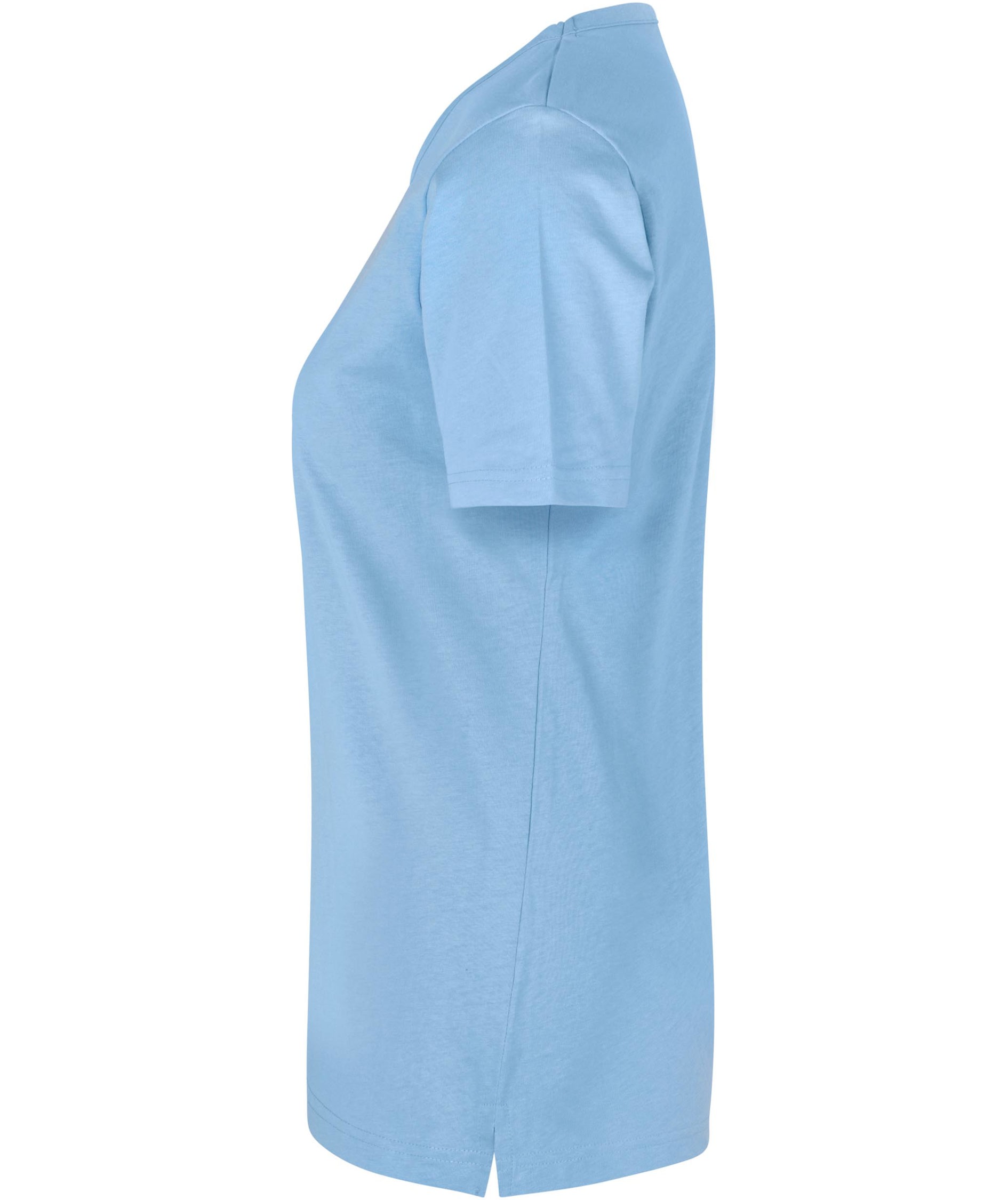 ID PRO Wear dame T-shirt, Lysebl&aring;, large image number 2