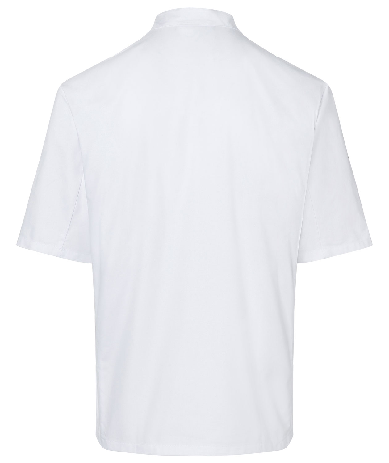 Karlowsky Lennert short-sleeved chefs jacket without buttons, White, large image number 2