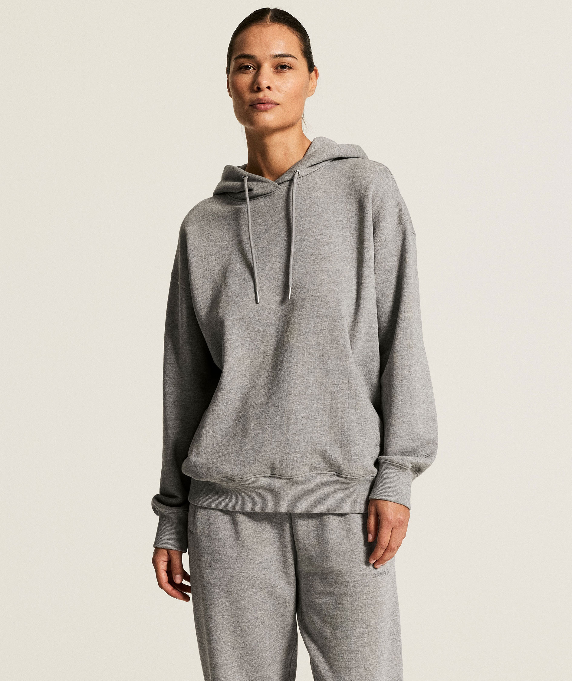 Craft Frequent women's hoodie, Grey melange, large image number 11