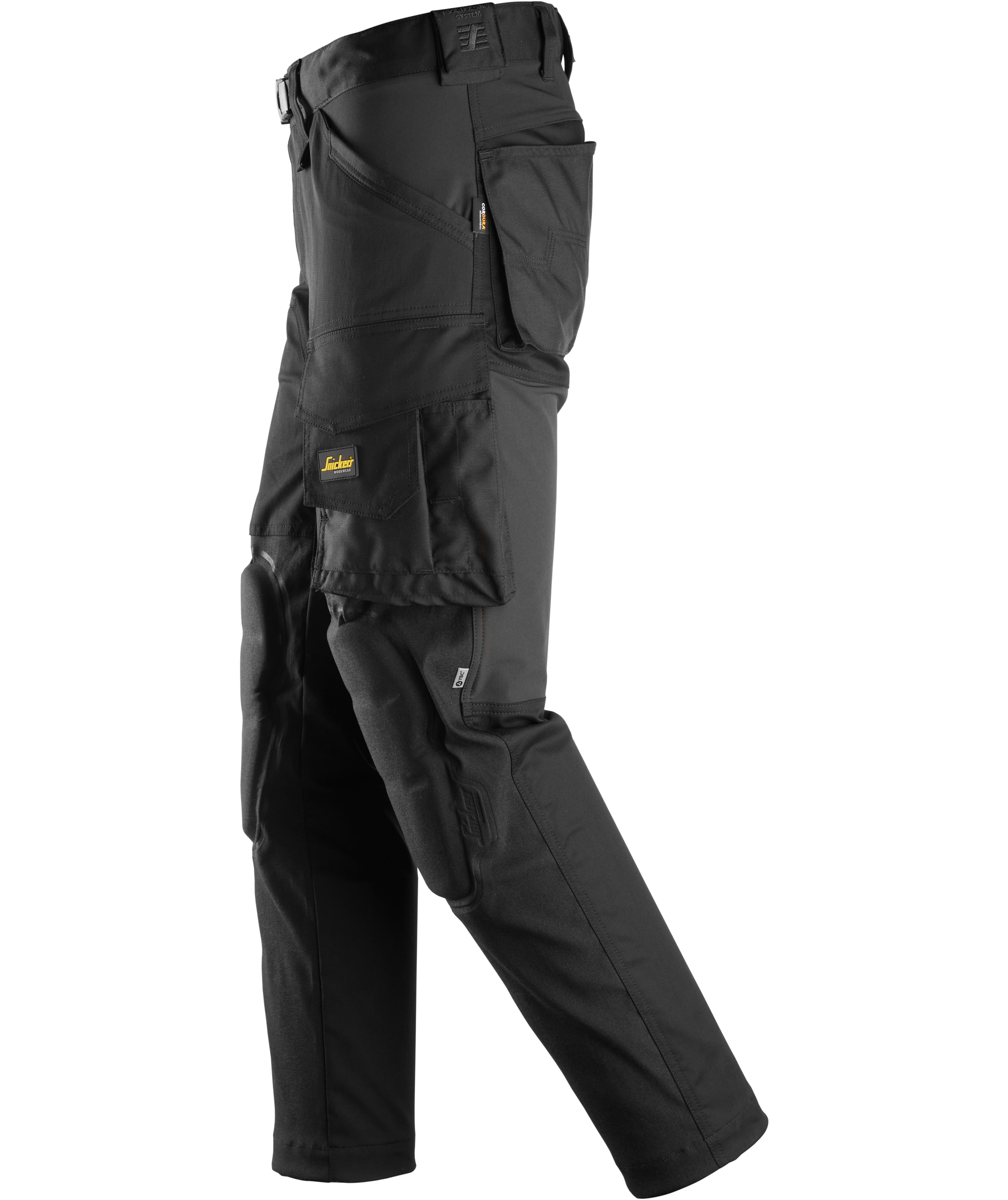 Snickers AllroundWork work trousers Capsulized&trade; 6593, Black/Black, large image number 5