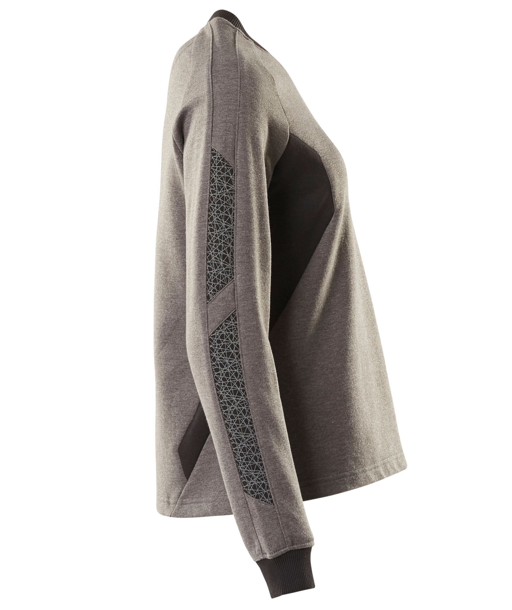 Mascot Accelerate dame sweatshirt, M&oslash;rk Antracit/Sort, large image number 2