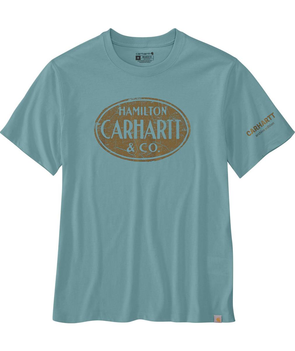 Carhartt Hamilton Graphic T-shirt, Summer Blue