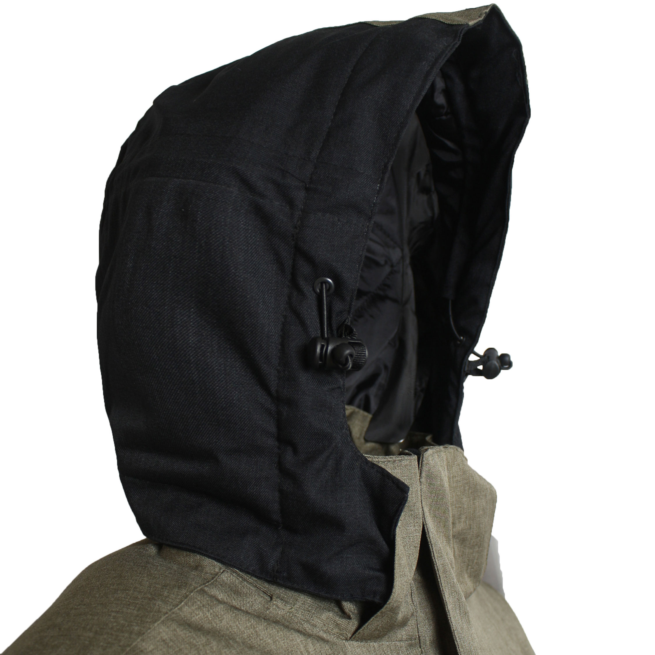 Lyngs&oslash;e vinterkedeldragt, Olivengr&oslash;n/Sort, large image number 3