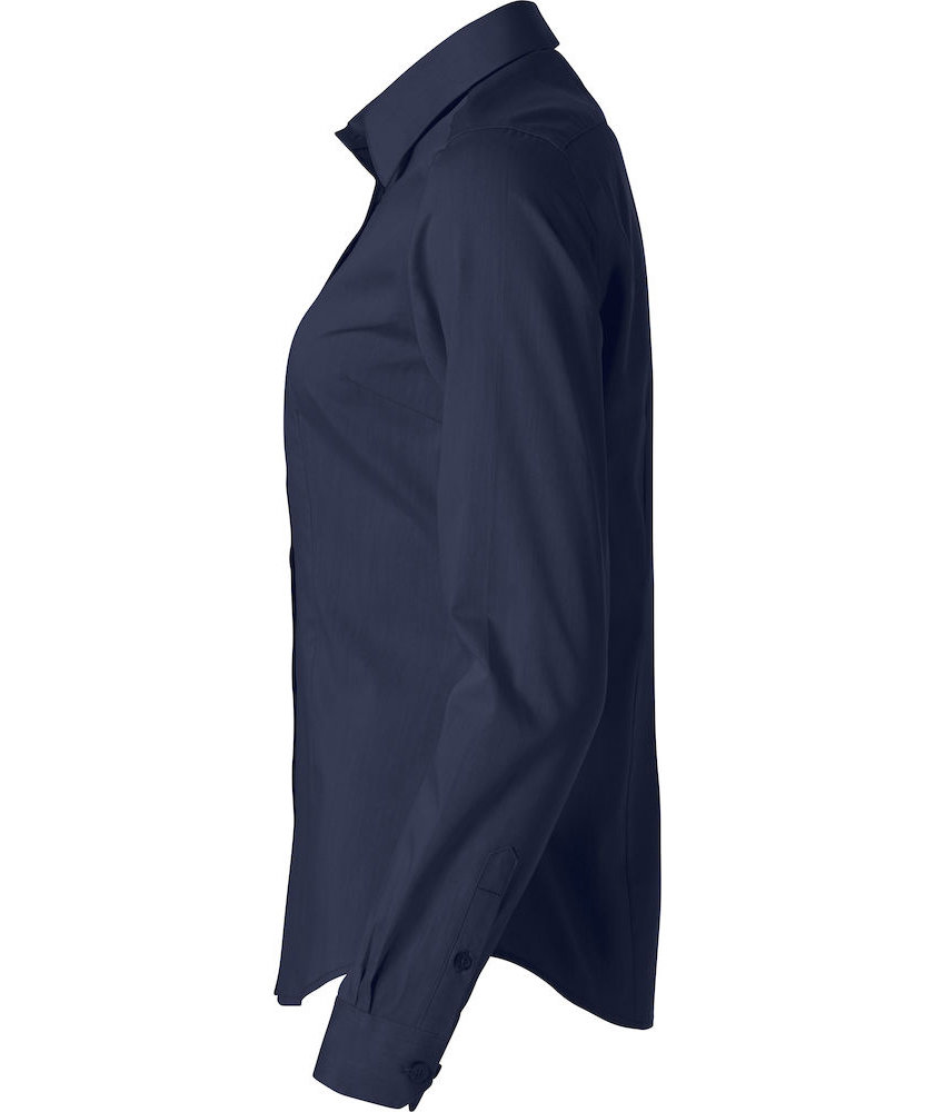 Clique Clare skjorta dam, M&ouml;rk Marinbl&aring;, large image number 4