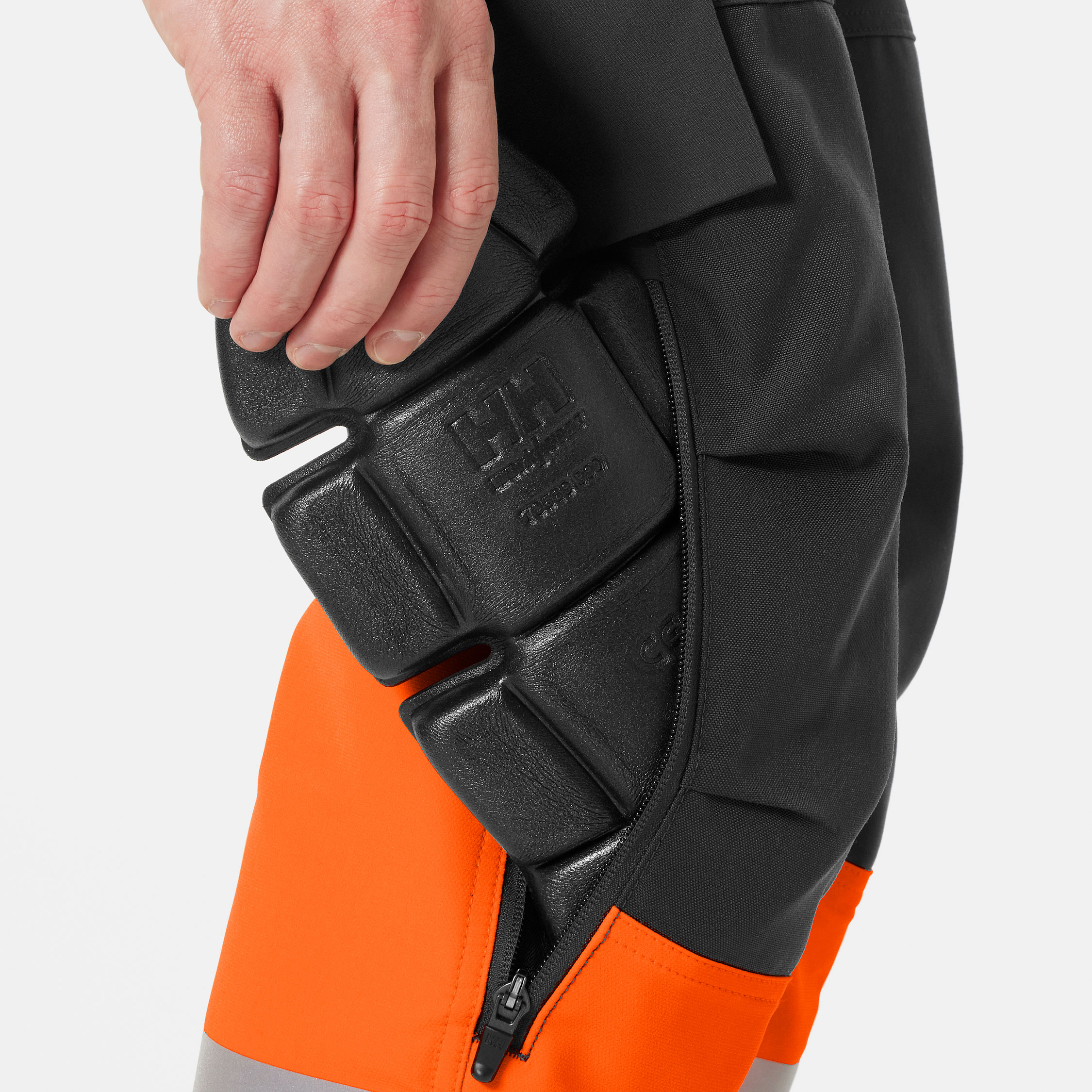 Helly Hansen Alna 4X h&aring;ndverksbukse full stretch, Hi-vis Oransje/Ebony, large image number 5