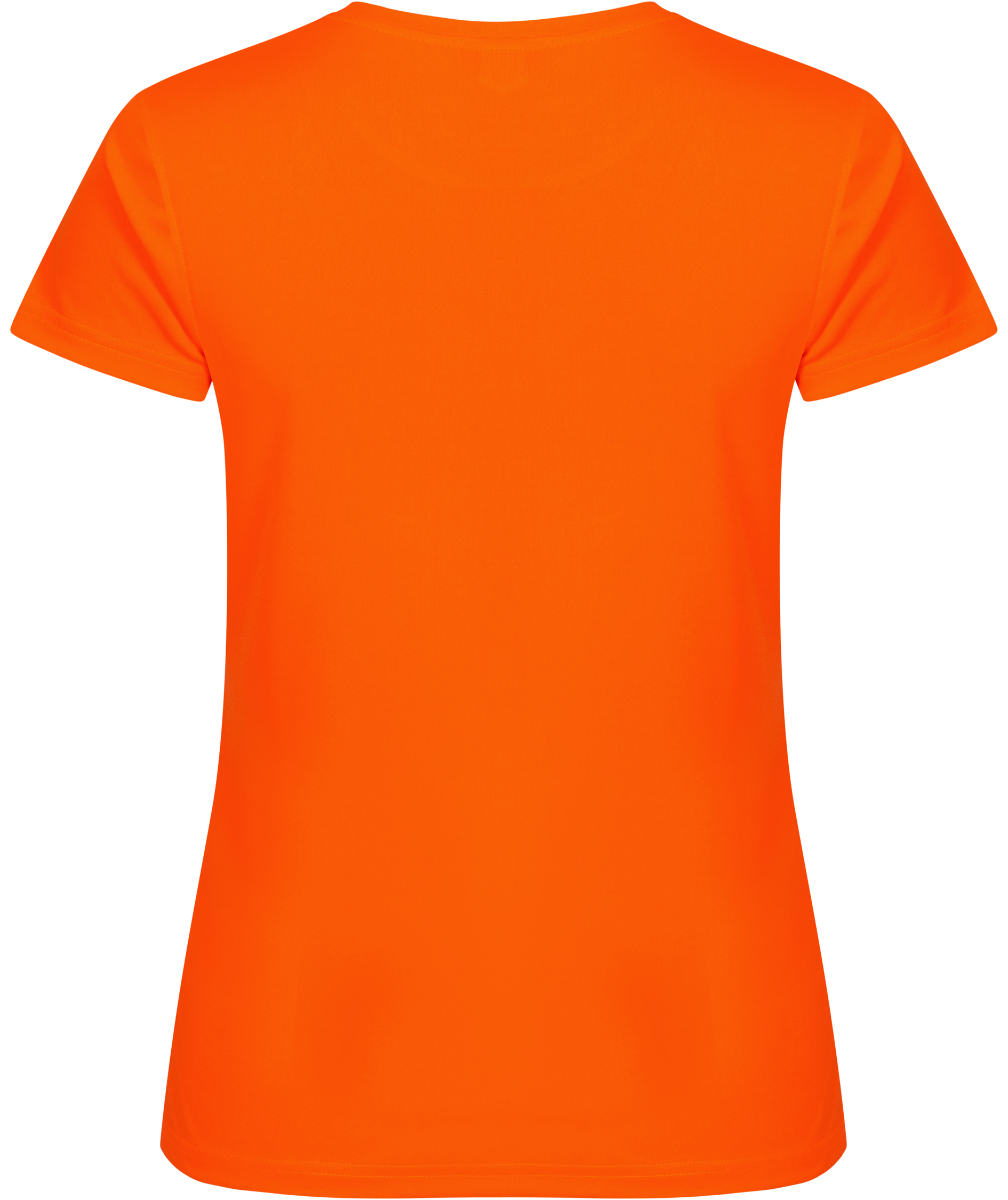 Clique Basic Active-T dam T-shirt, Visibility Orange, Visibility Orange, large image number 1