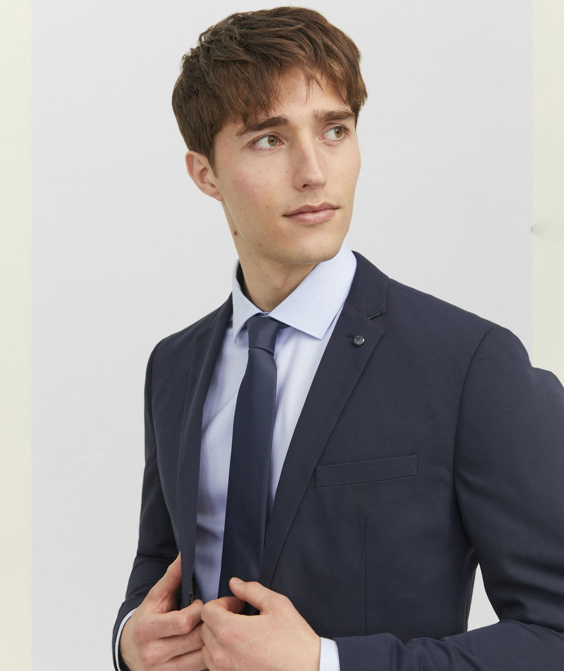 Jack & Jones JACSOLID tie, Navy Blazer, Navy Blazer, large image number 4