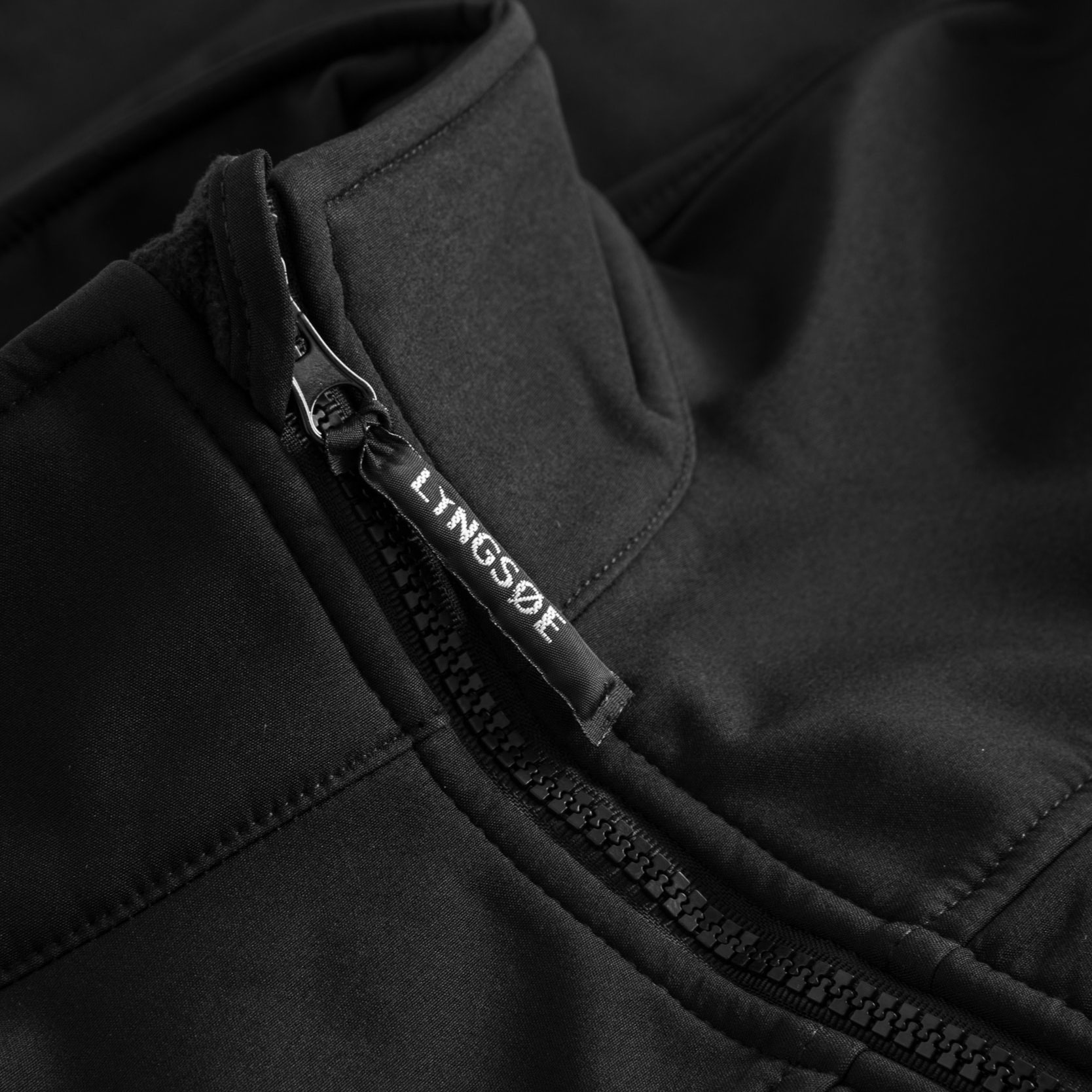 Lyngs&oslash;e Softshelljacke, Schwarz, large image number 2