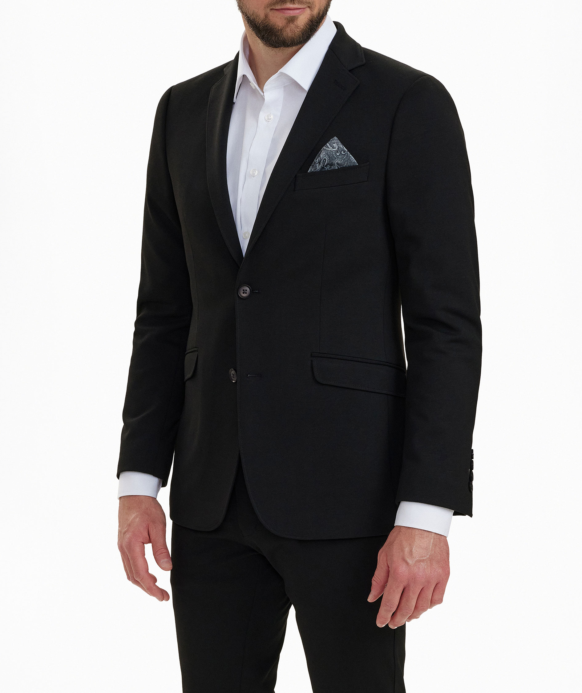 Sunwill Extreme Flex Modern fit blazer, Black, large image number 1