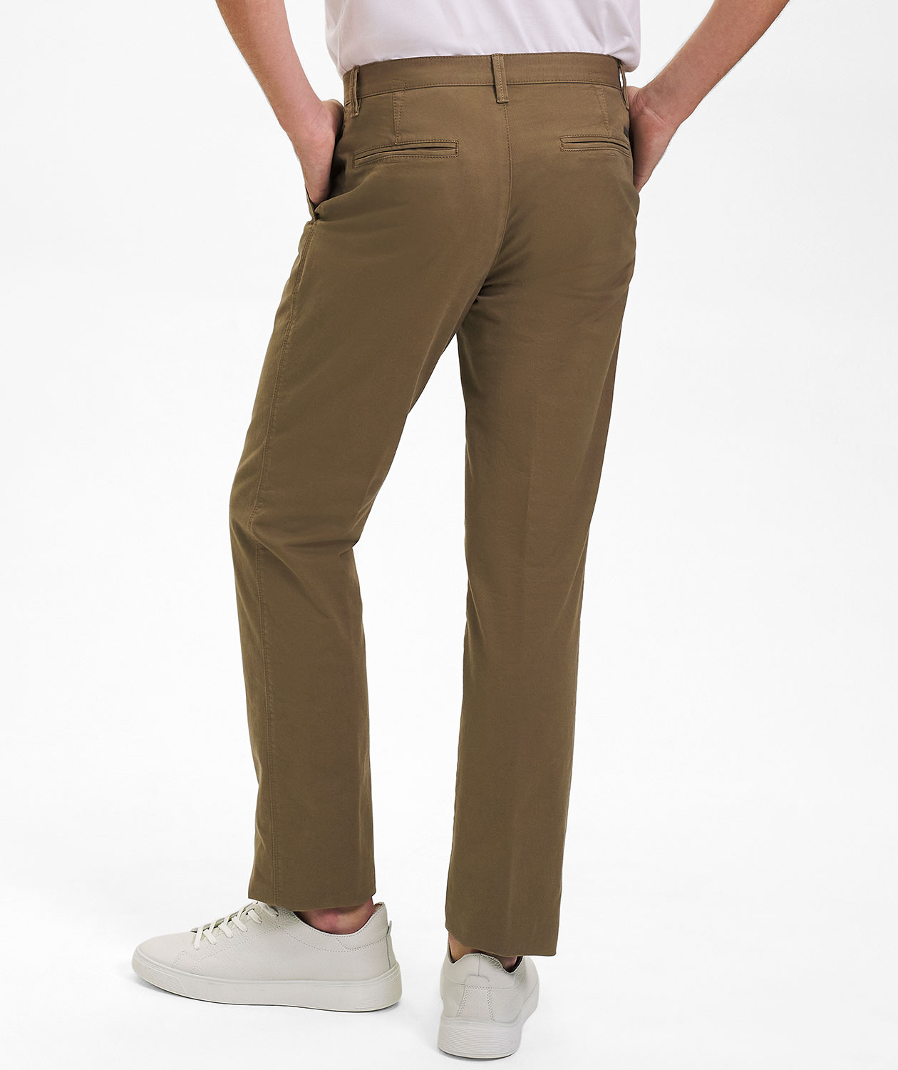Sunwill Coloursafe Modern fit chinos, Dark sand, large image number 4