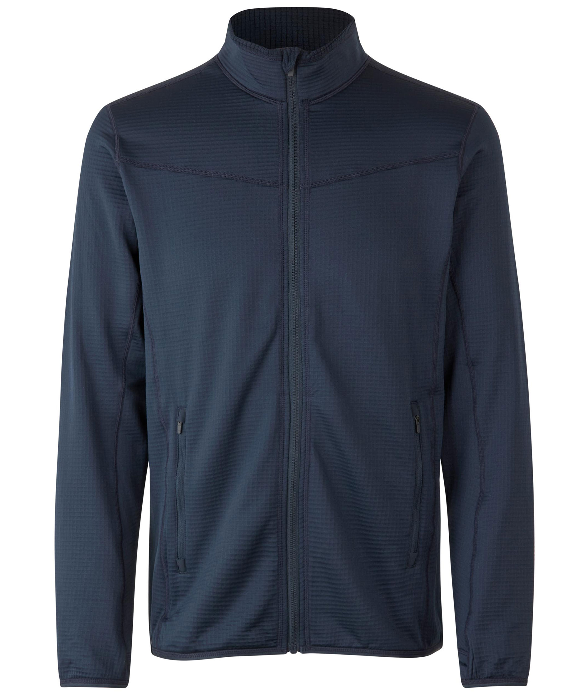 ID Stretch Komfort fleecetr&ouml;ja, Navy, large image number 0