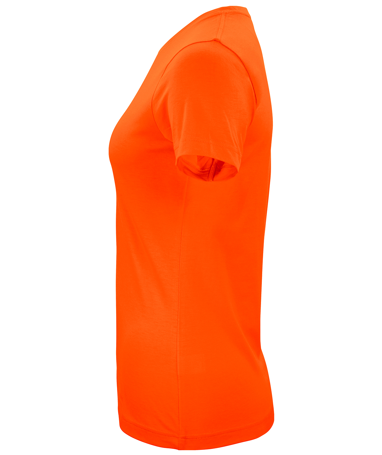 Clique Classic dame T-skjorte, Oransje, large image number 3