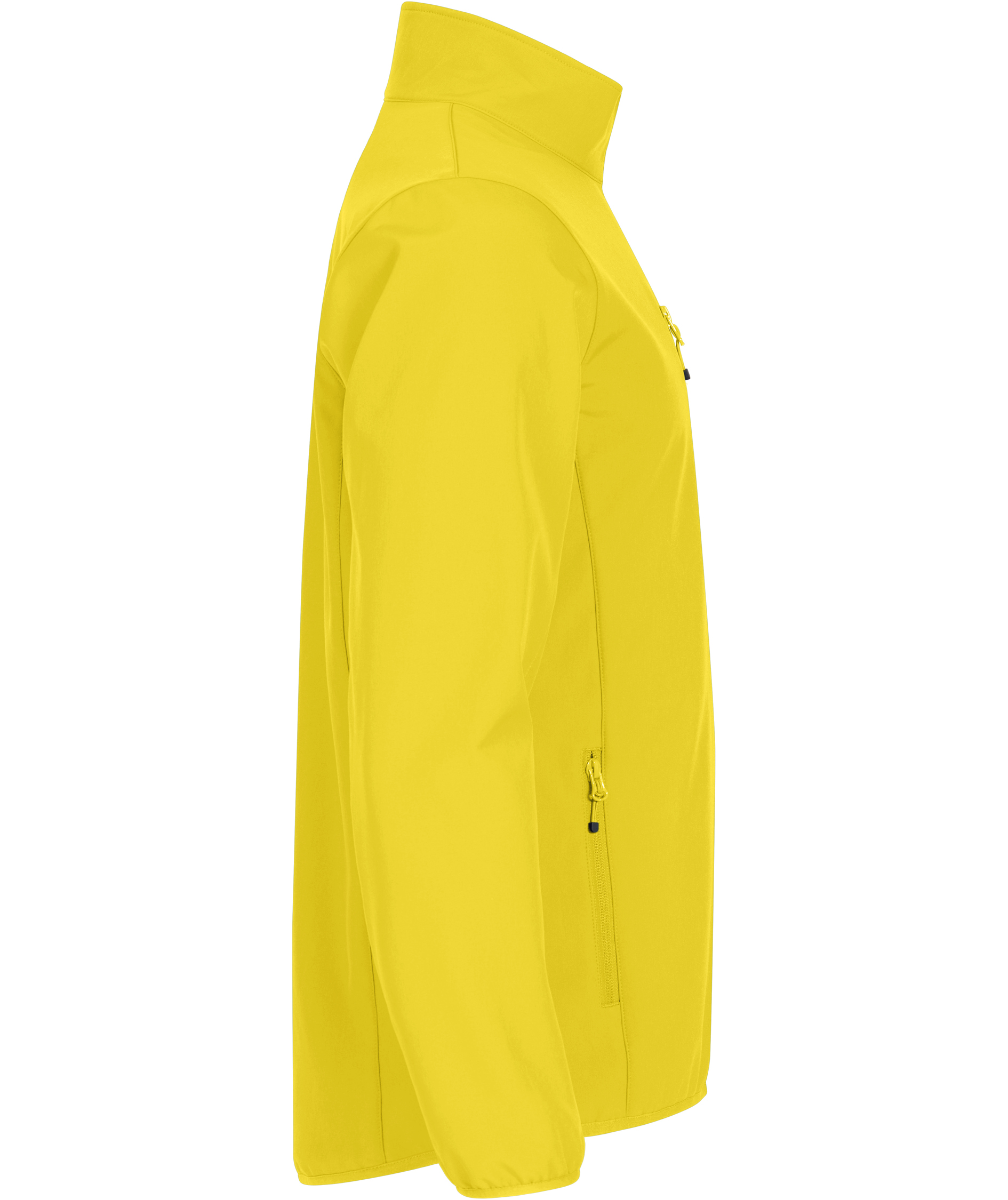 Clique Classic softshelljakke, Citron, large image number 2