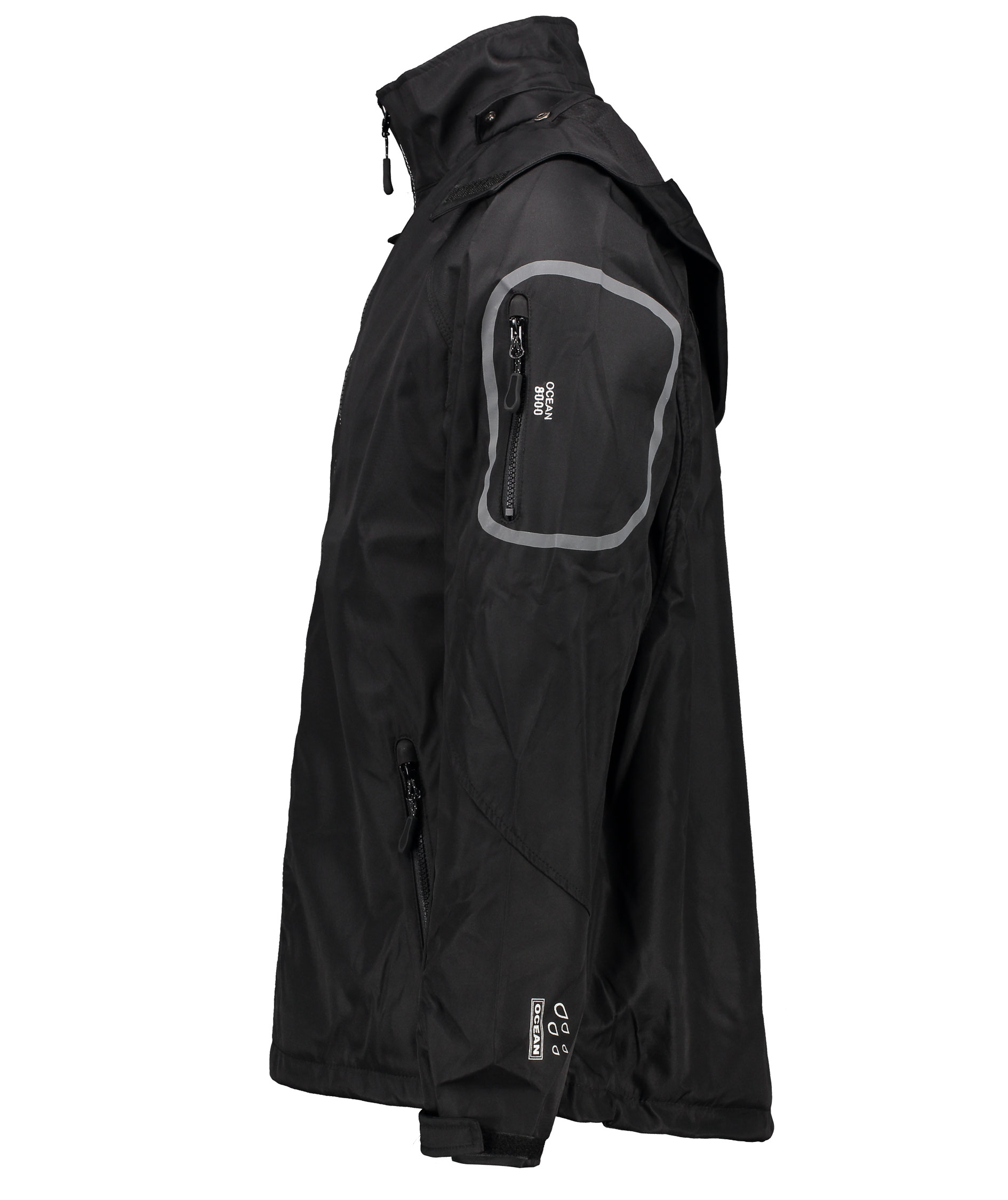 Ocean Tech Softshelljacke, Schwarz, large image number 2