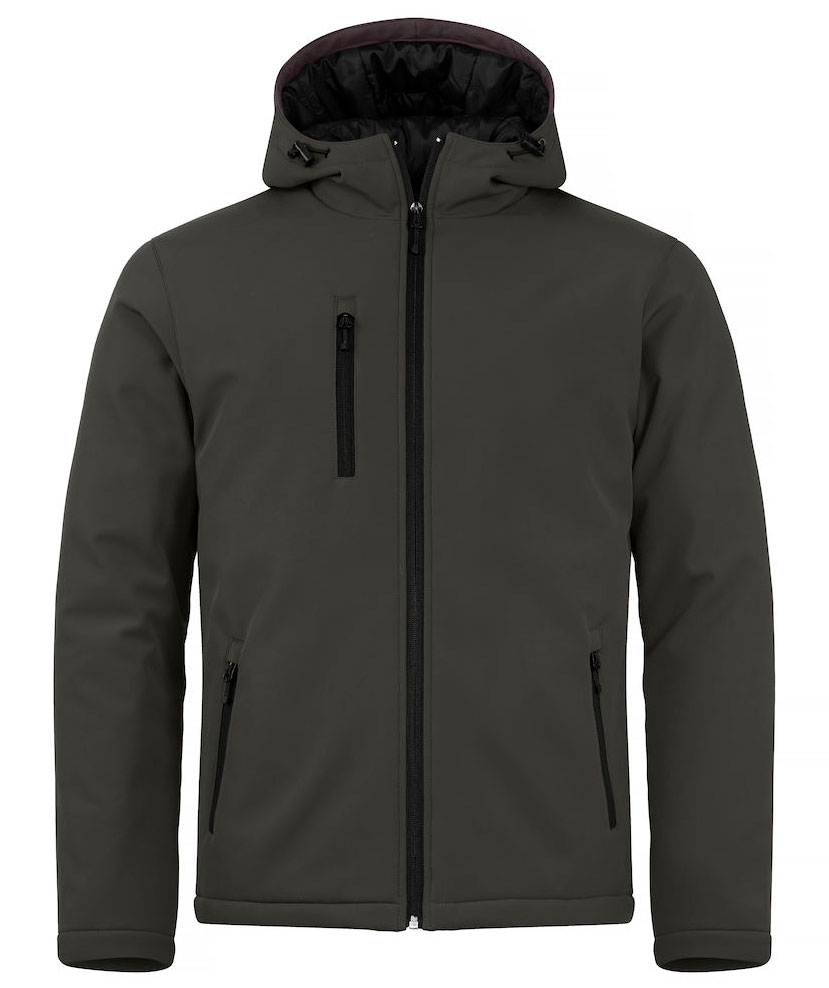 Clique foret softshelljakke, Dark Grey, Dark Grey, swatch