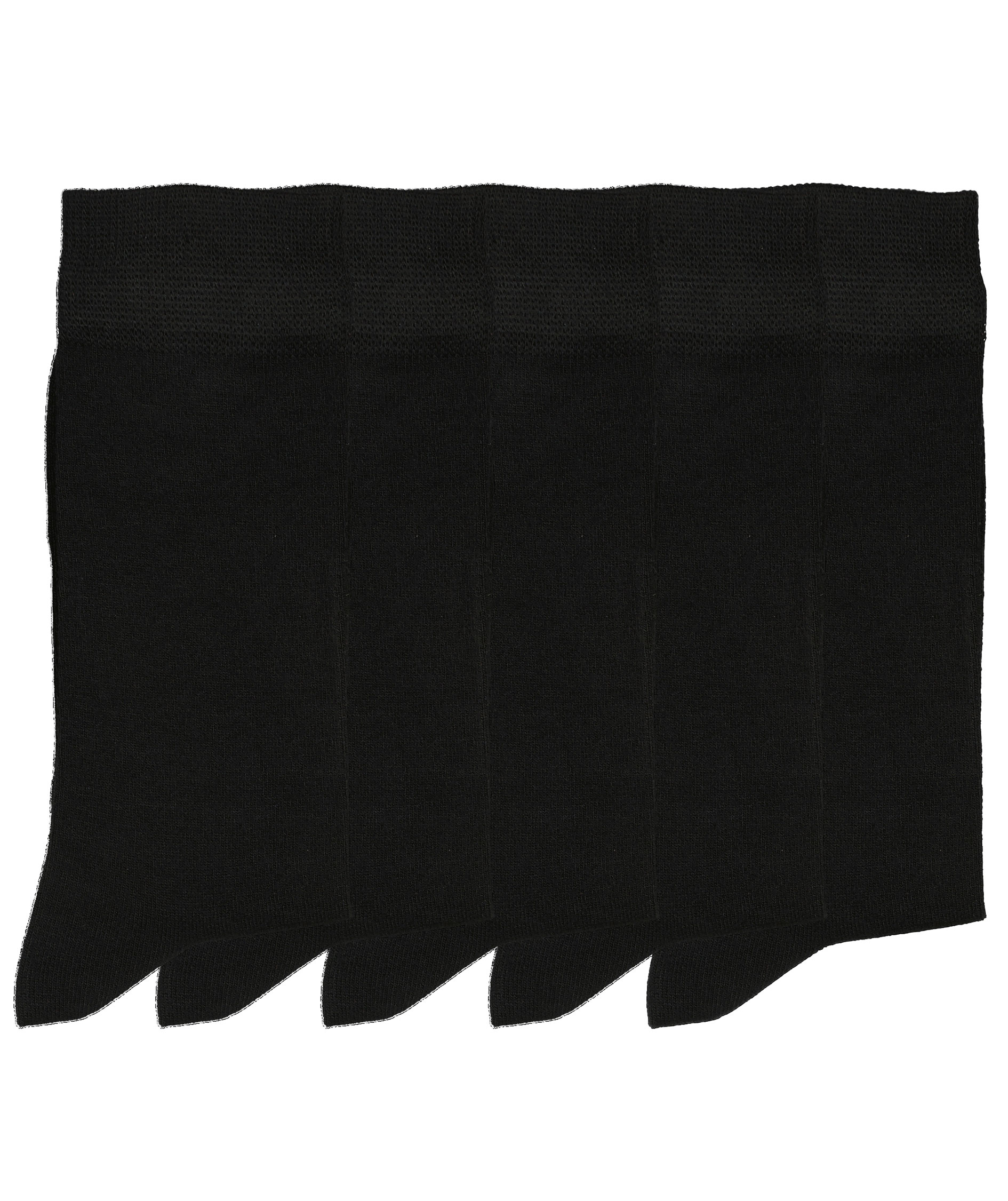 Lindbergh 5-pack socks, Black, Black, large image number 2