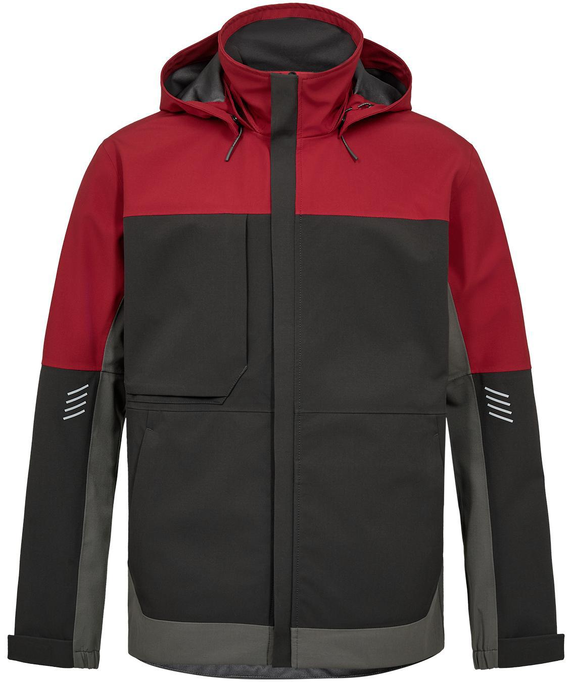 Engel Entire skaljakke, Anthracite Grey/Flame, Anthracite Grey/Flame, swatch