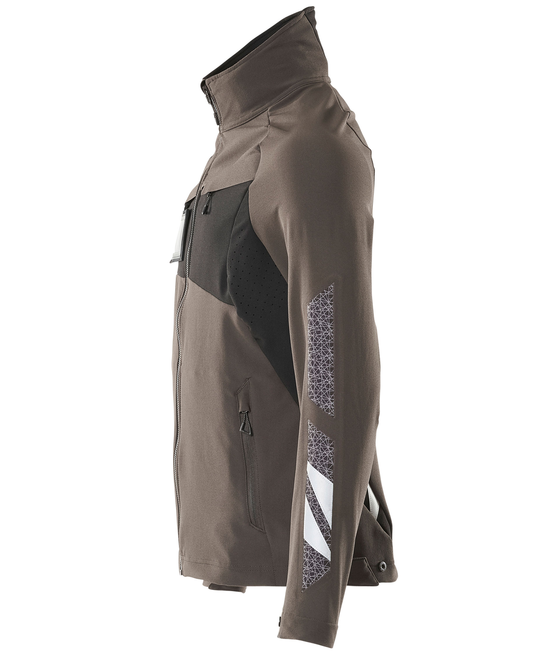Mascot Accelerate jacket full stretch, Dark Anthracite/Black, large image number 3