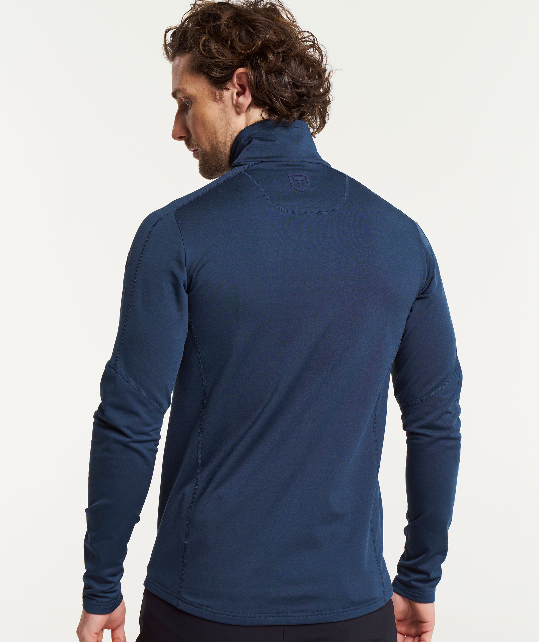 Tenson TXlite Windblock cardigan, M&oslash;rkebl&aring;, large image number 3