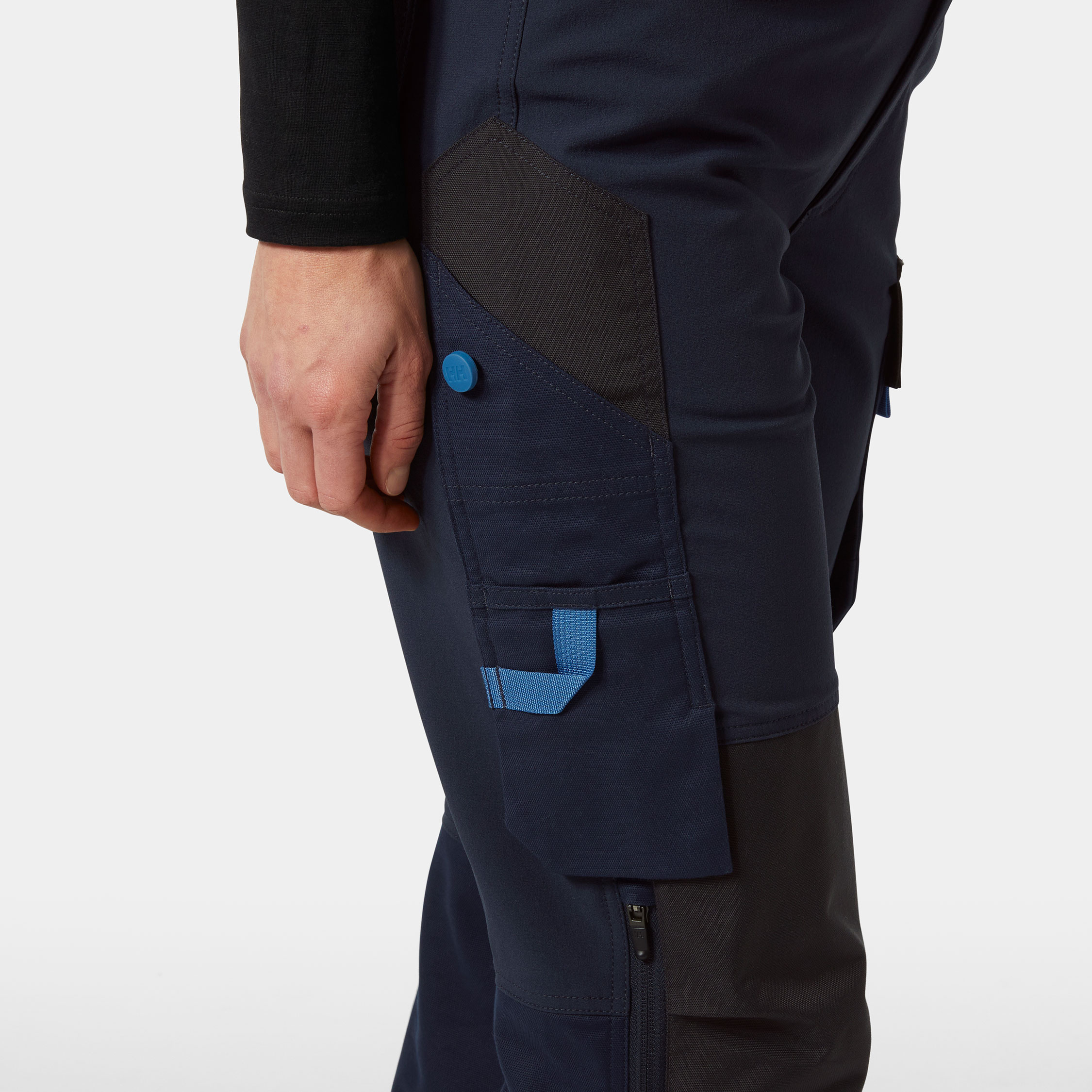 Helly Hansen Oxford 4X Connect&trade; women's work trousers full stretch, Navy/Ebony, large image number 5