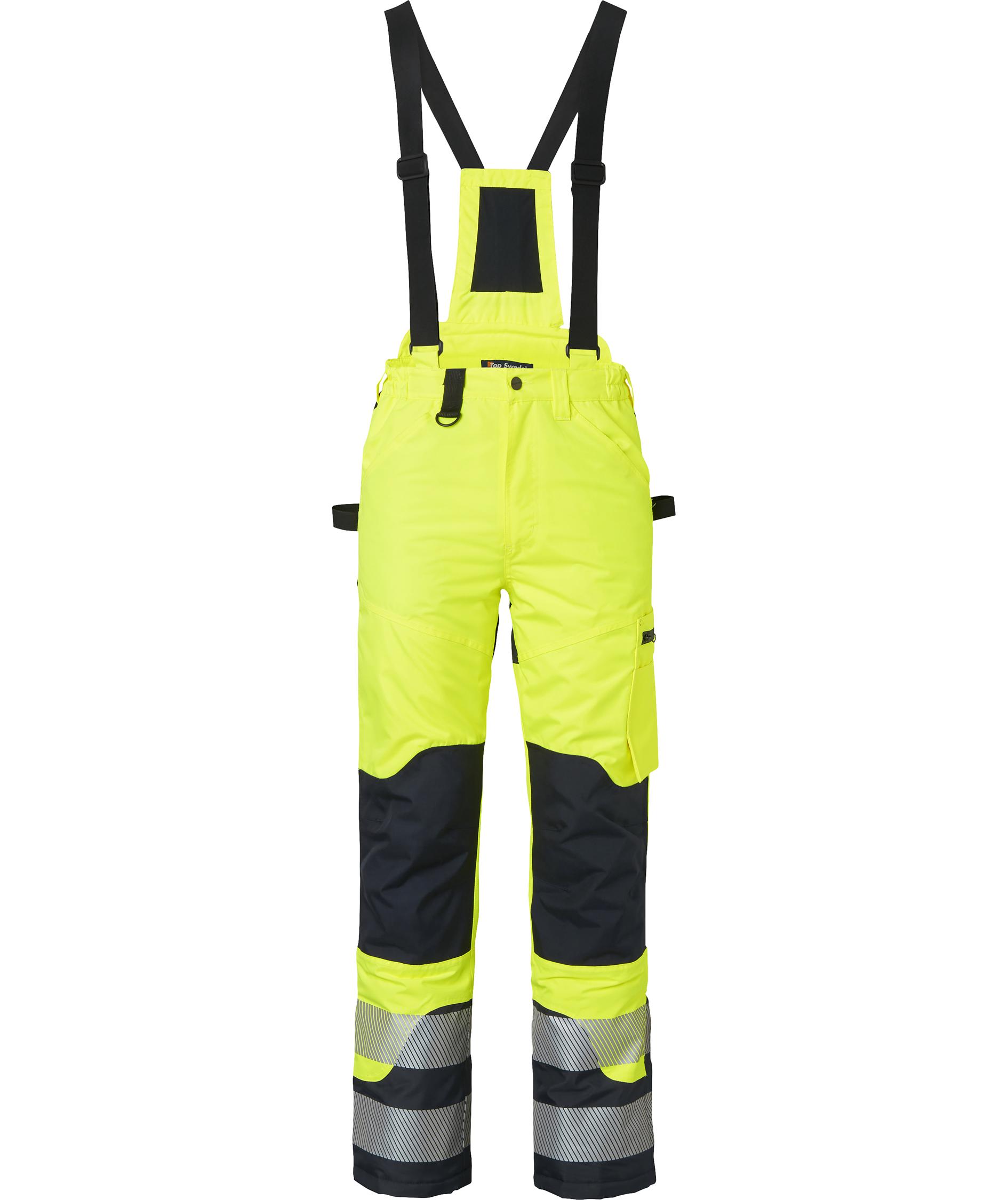 Top Swede vinterbukser 121, Hi-Vis Gul/Navy