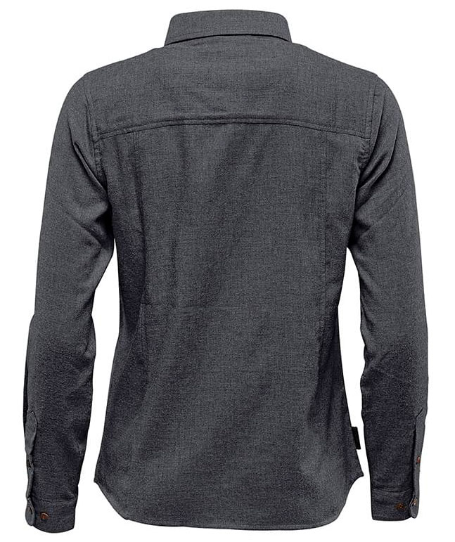 Stormtech Cambridge Damen Flanellhemd, Anthrazit, large image number 2