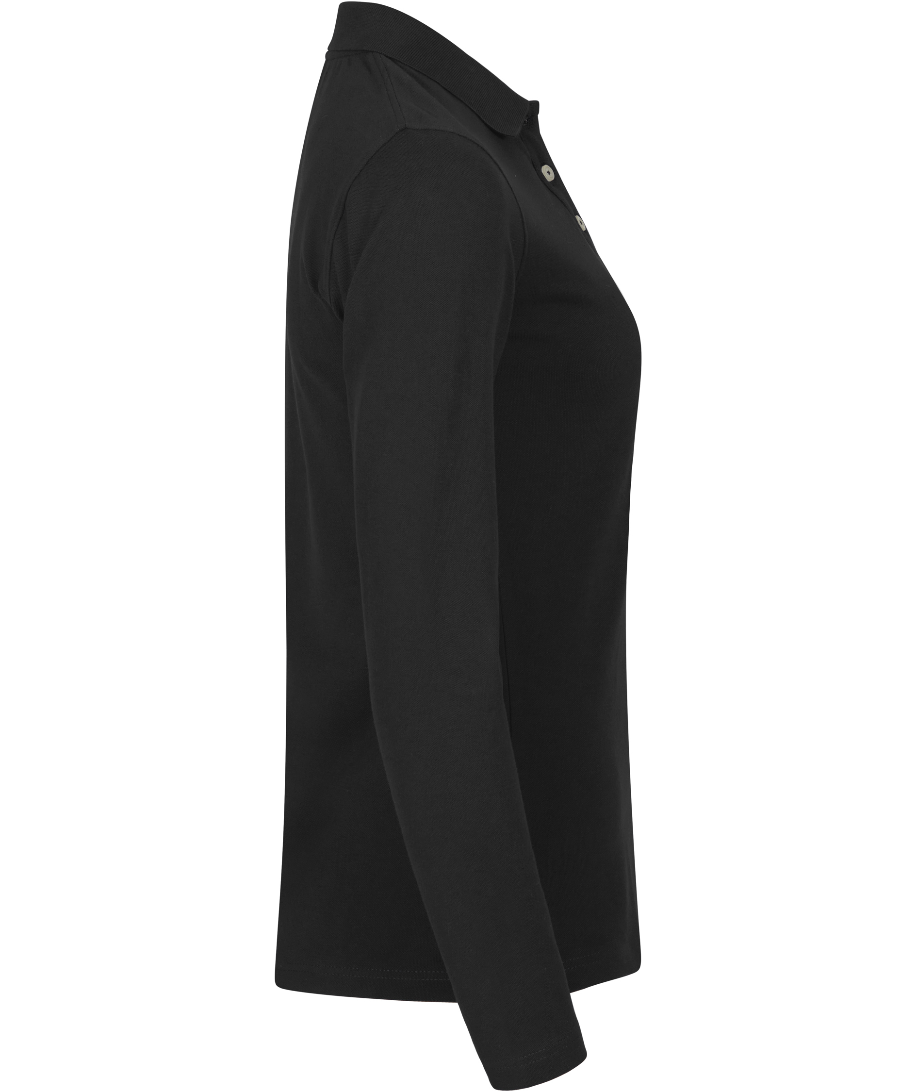 Clique Premium lang&auml;rmliges damen Poloshirt, Schwarz, large image number 2