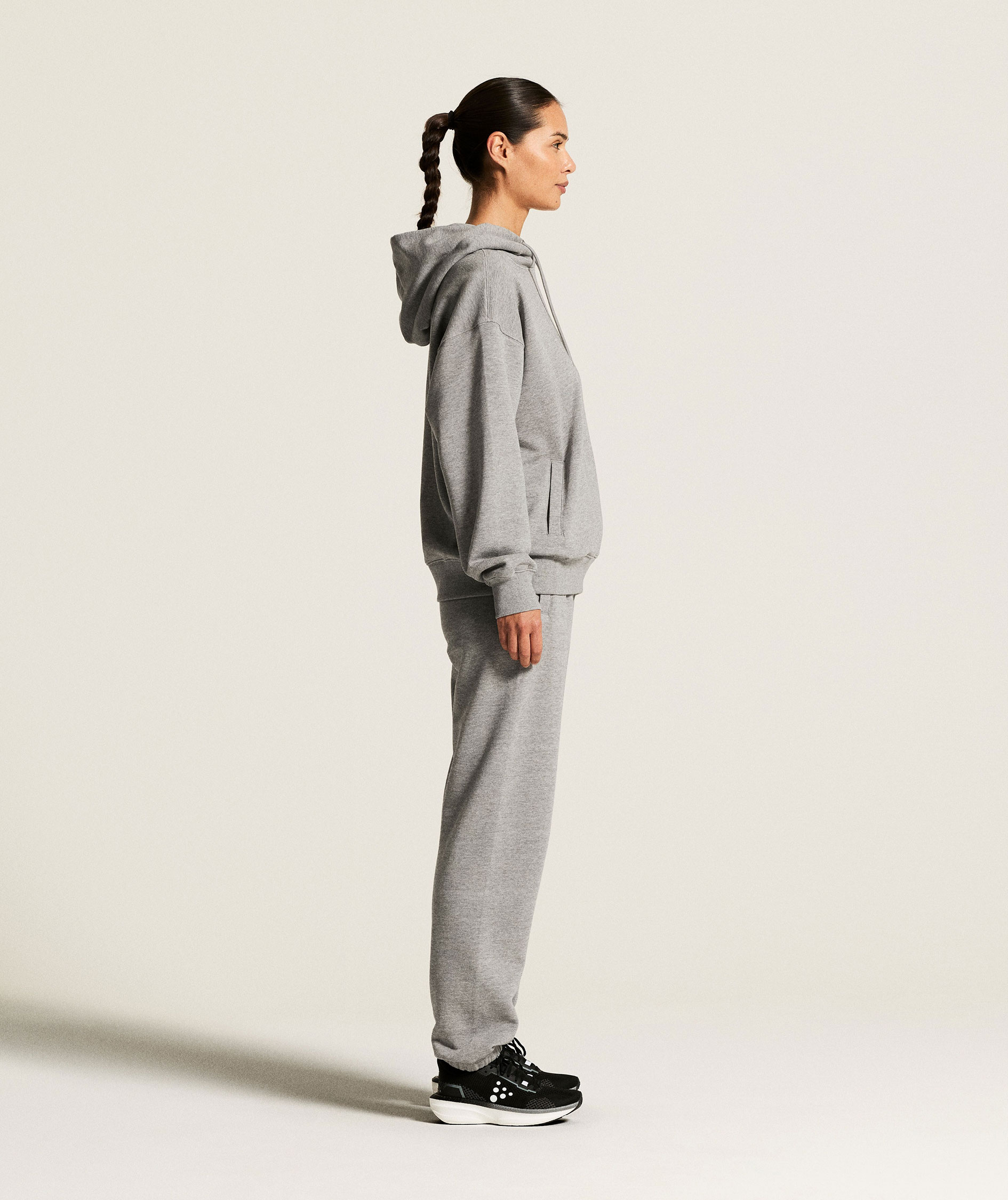 Craft Frequent women's hoodie, Grey melange, large image number 6
