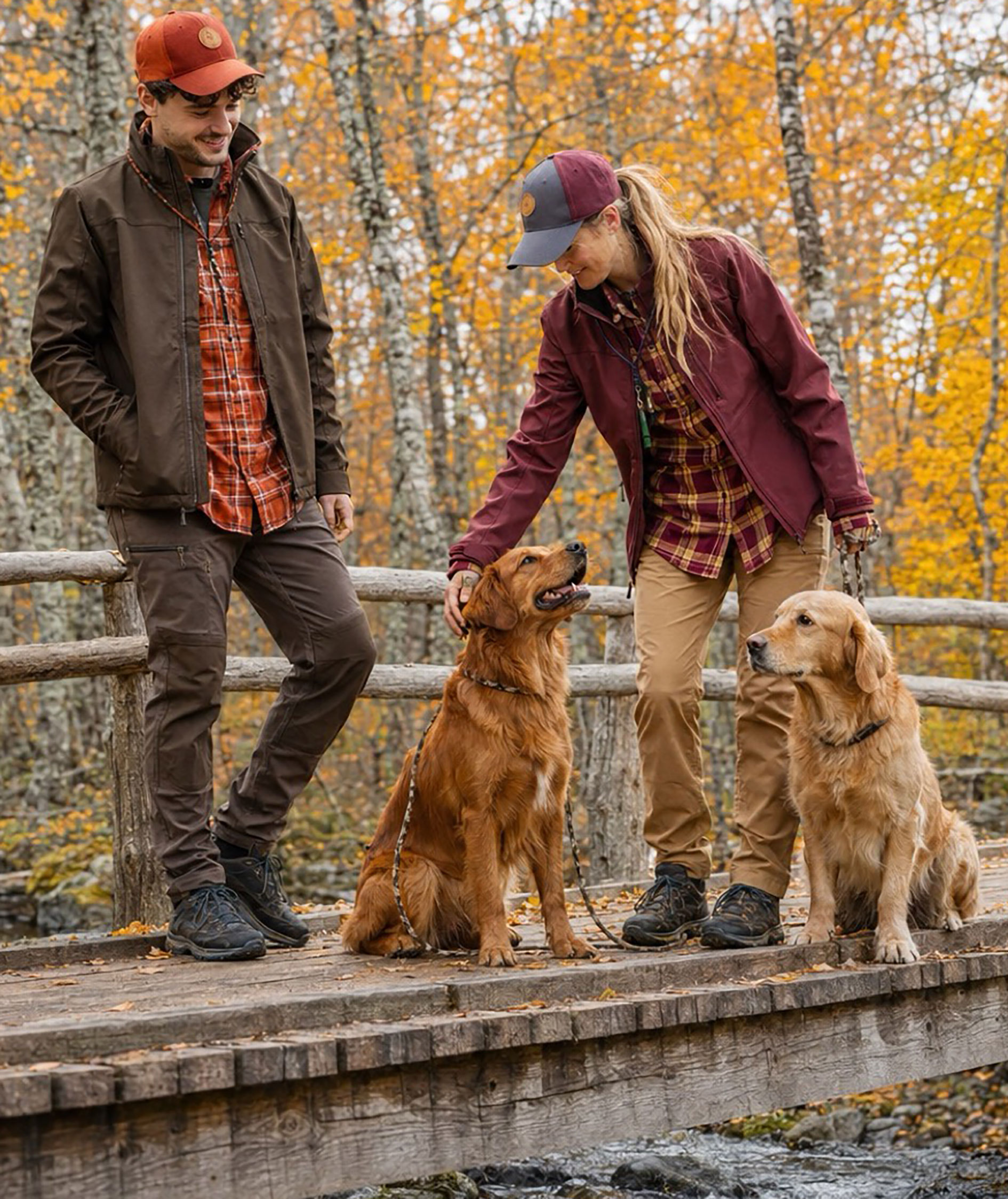 Pinewood Dog Sports Hybrid softshelljakke, Dark olive , large image number 6