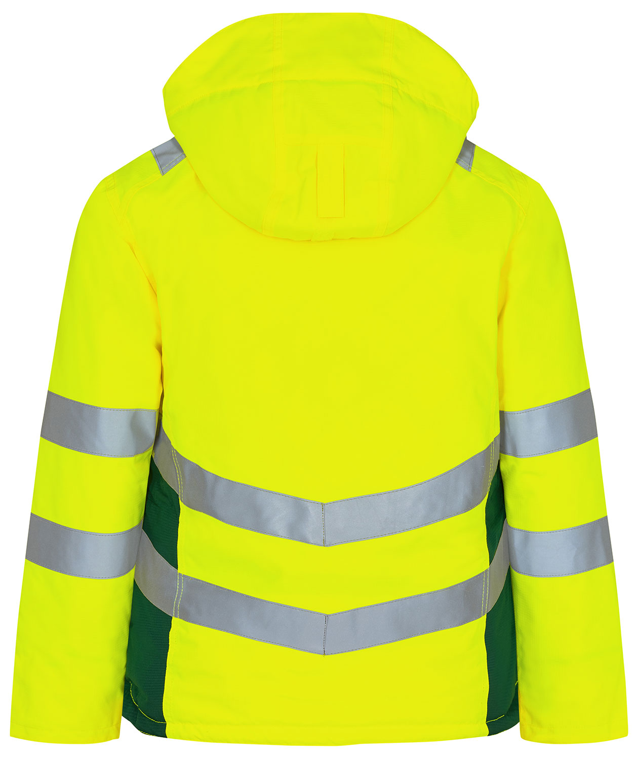 Engel Safety vinterjacka dam, Varsel Gul/Gr&ouml;n, large image number 1