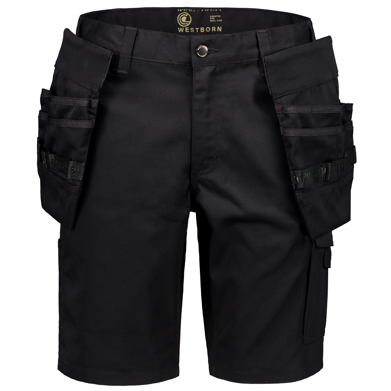 Westborn Core arbejdsshorts, Black, large image number 4