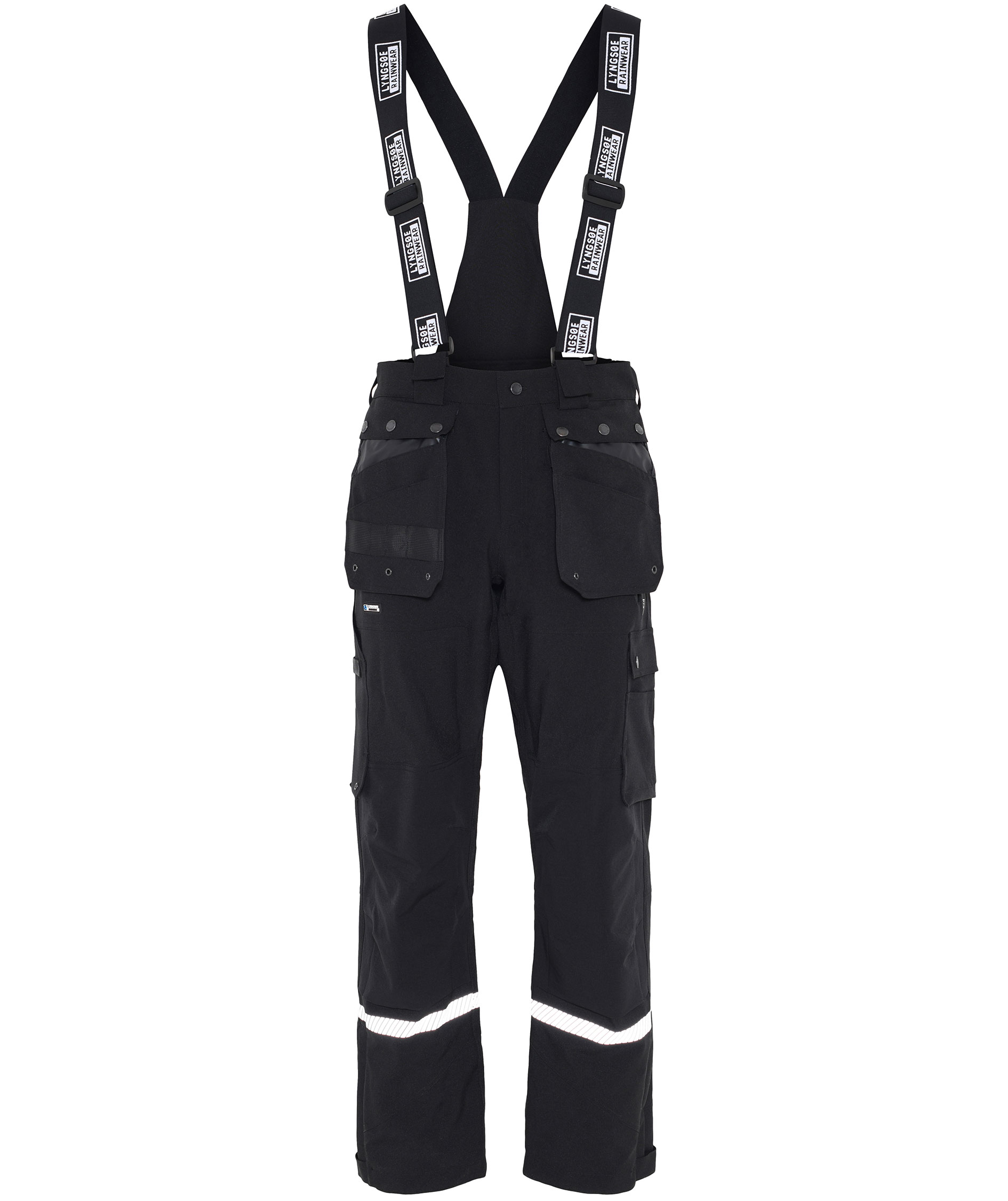 Lyngs&oslash;e Fox skalbyxa full stretch, Svart