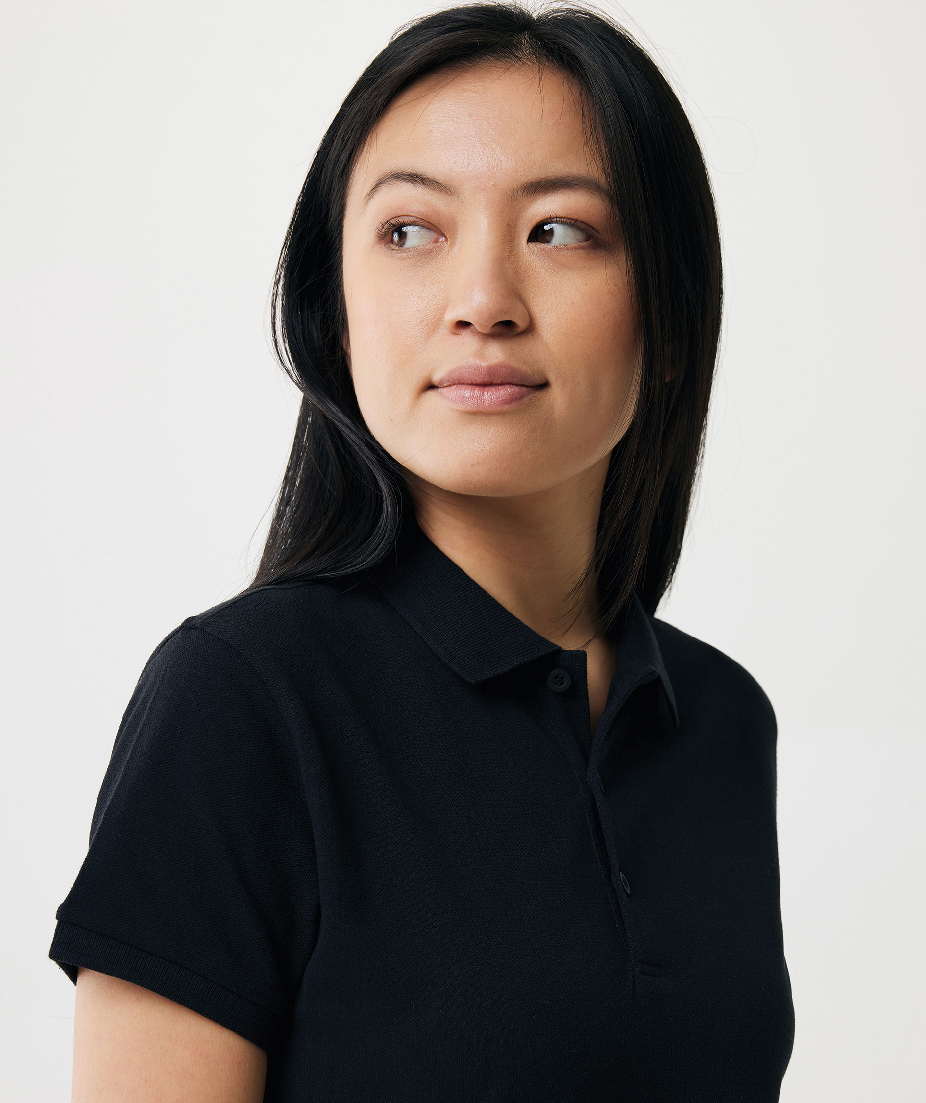 Iqoniq Yosemite Damen Poloshirt, Schwarz, large image number 5