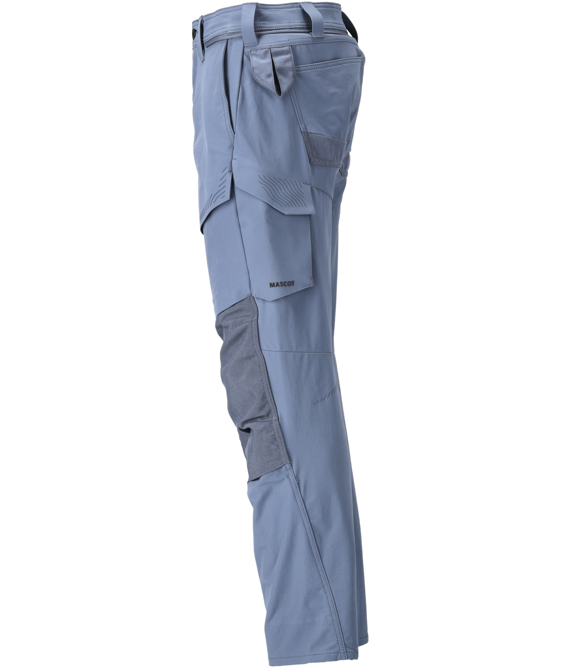 Mascot Customized Arbeitshose full stretch, Steinblau, large image number 3