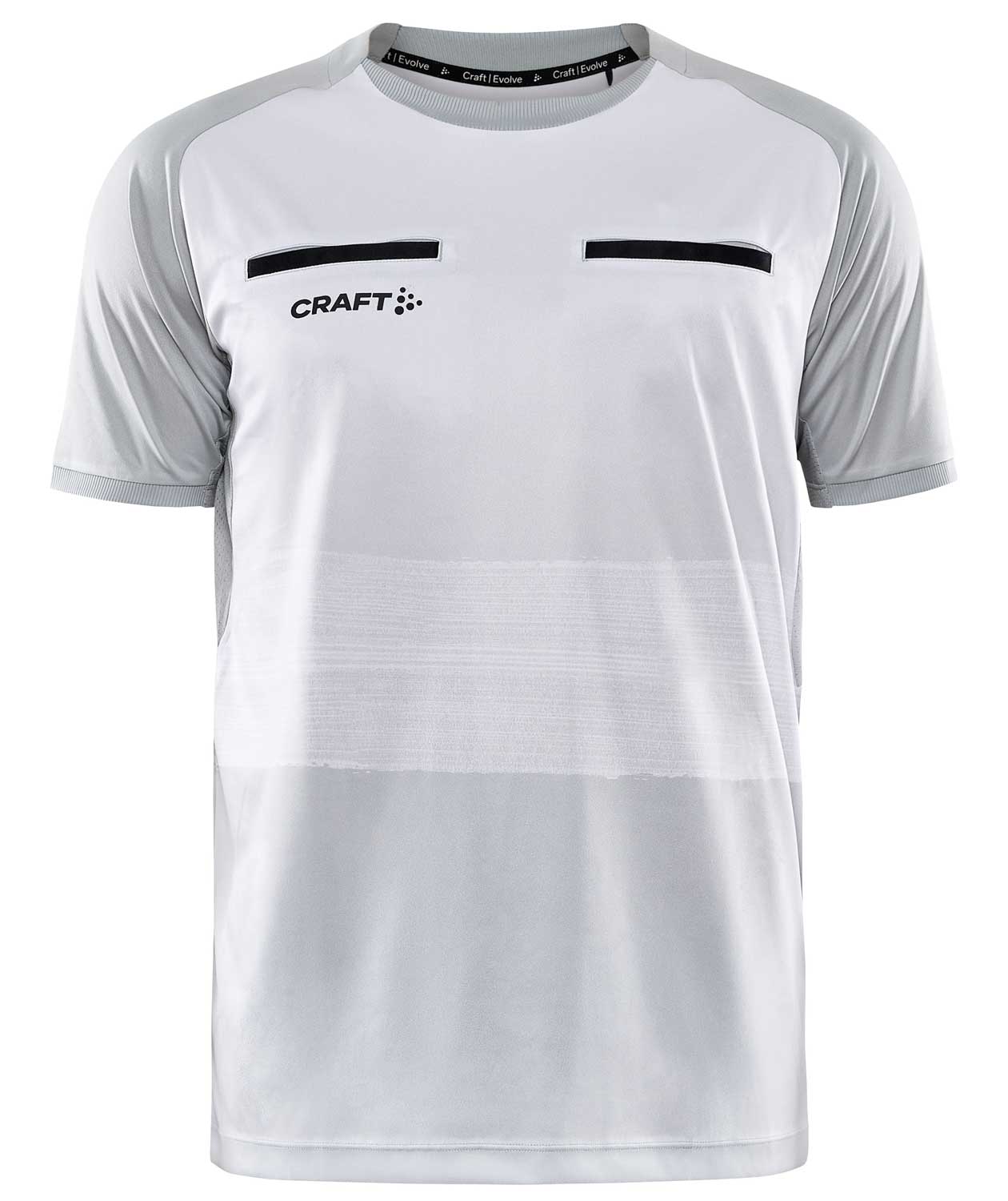 Craft Evolve Referee T-shirt, Platinum, Platinum, swatch