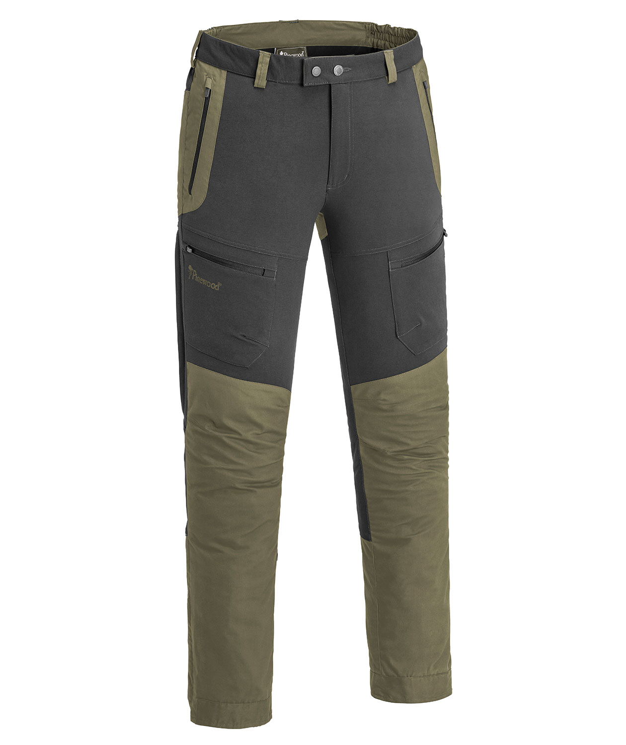 Pinewood Finnveden Hybrid bukser, Gr&oslash;n/gr&aring;, Gr&oslash;n/gr&aring;, swatch