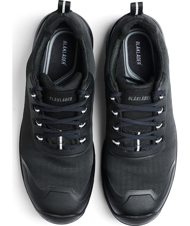 Bl&aring;kl&auml;der&nbsp;Gecko sikkerhedssko S3, Sort/Bl&aring;, large image number 2