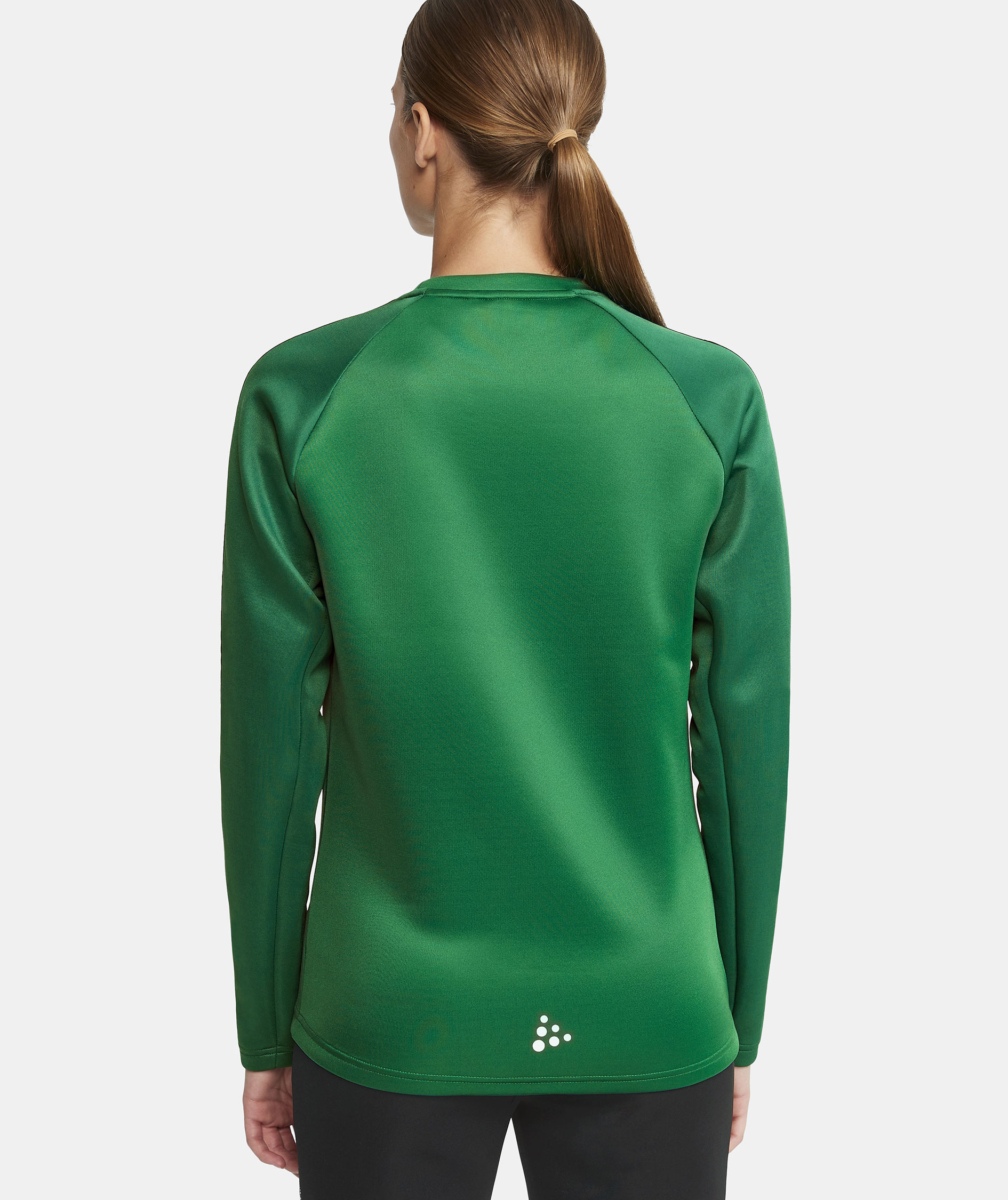 Craft Squad 2.0 women's training pullover, Team Green-Ivy, large image number 5