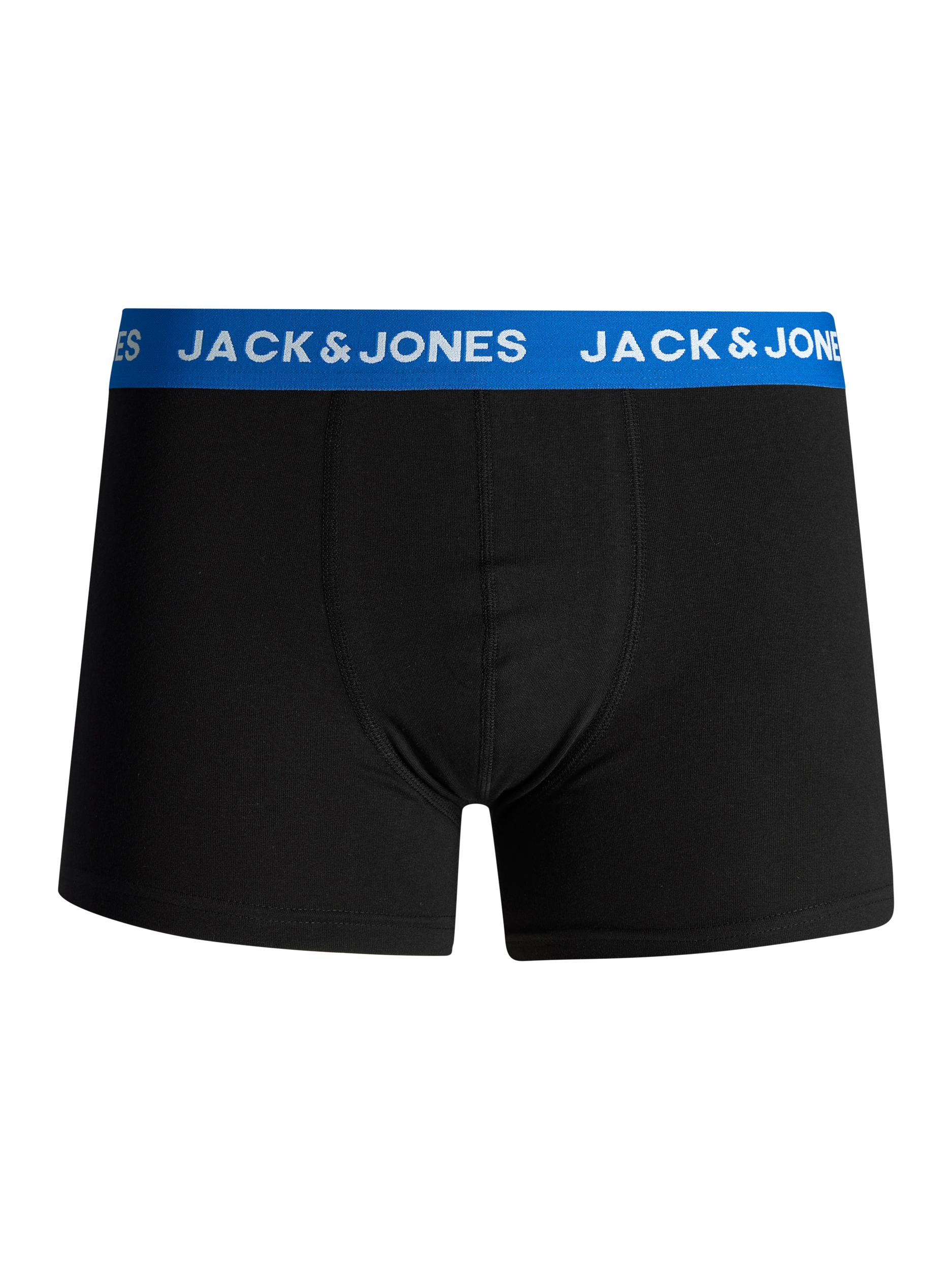 Jack & Jones JACHUEY 5-pak boxershorts, Electric Blue Lemonade