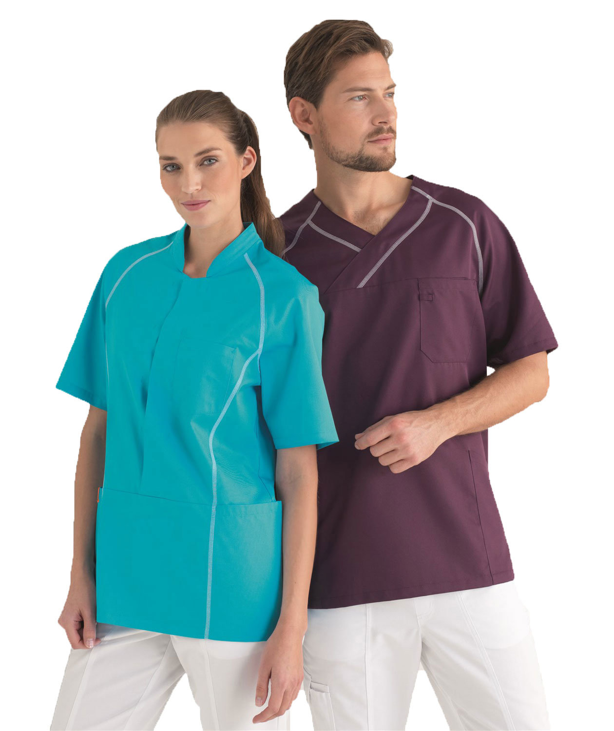 Kentaur Kasack mit grauen Flatlock-N&auml;hten,, Cassis, large image number 1