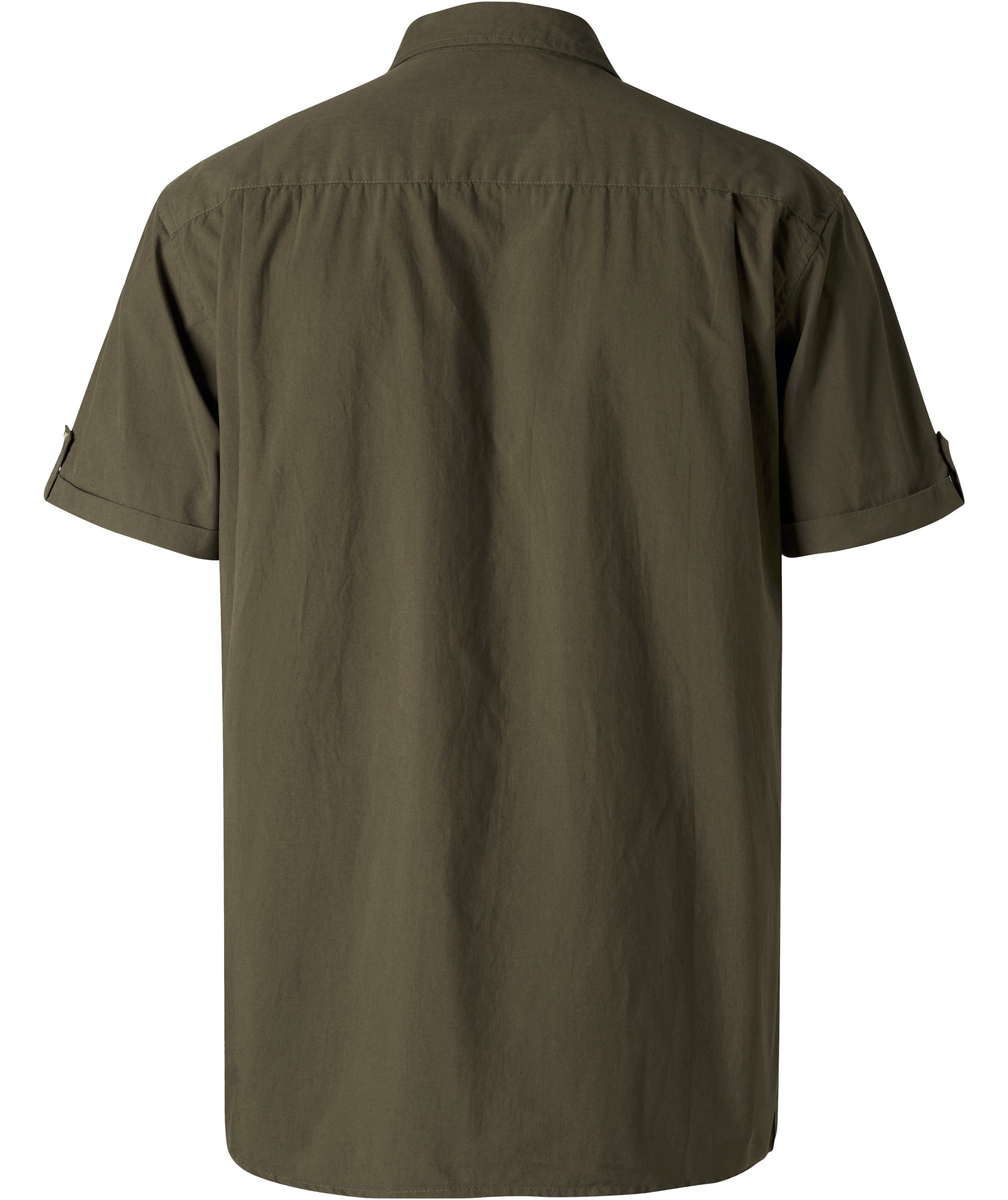 Pinewood Safari kort&aelig;rmet skjorte, Moss green, large image number 2
