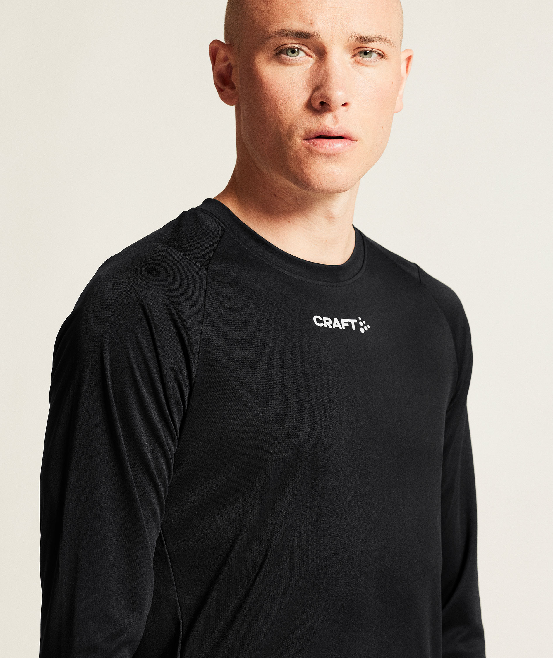 Craft Rush 2.0 lang&aelig;rmet T-shirt, Black, large image number 5