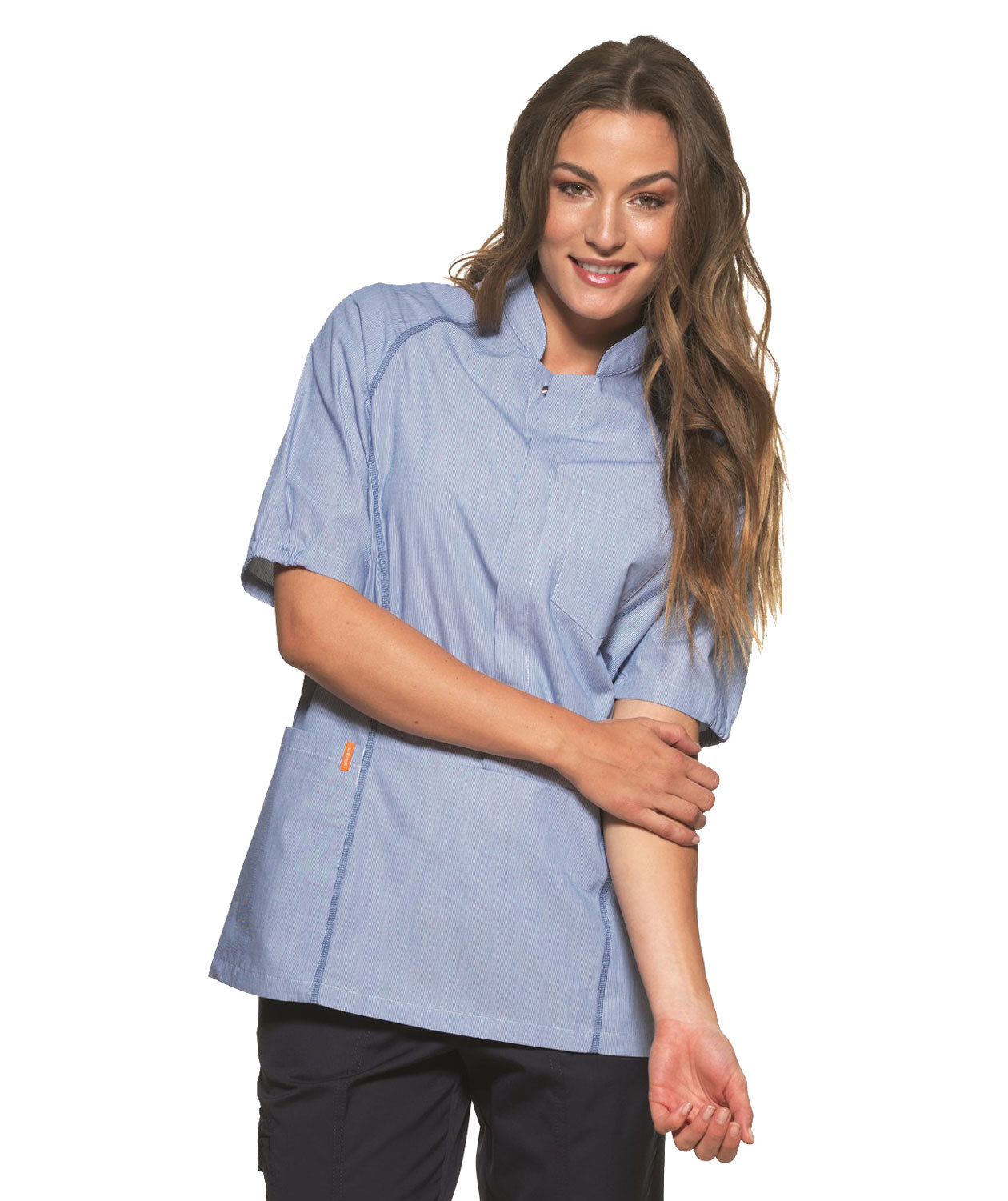 Kentaur halvbusseronne, Bl&aring;/Hvid&nbsp;Stribet, large image number 3