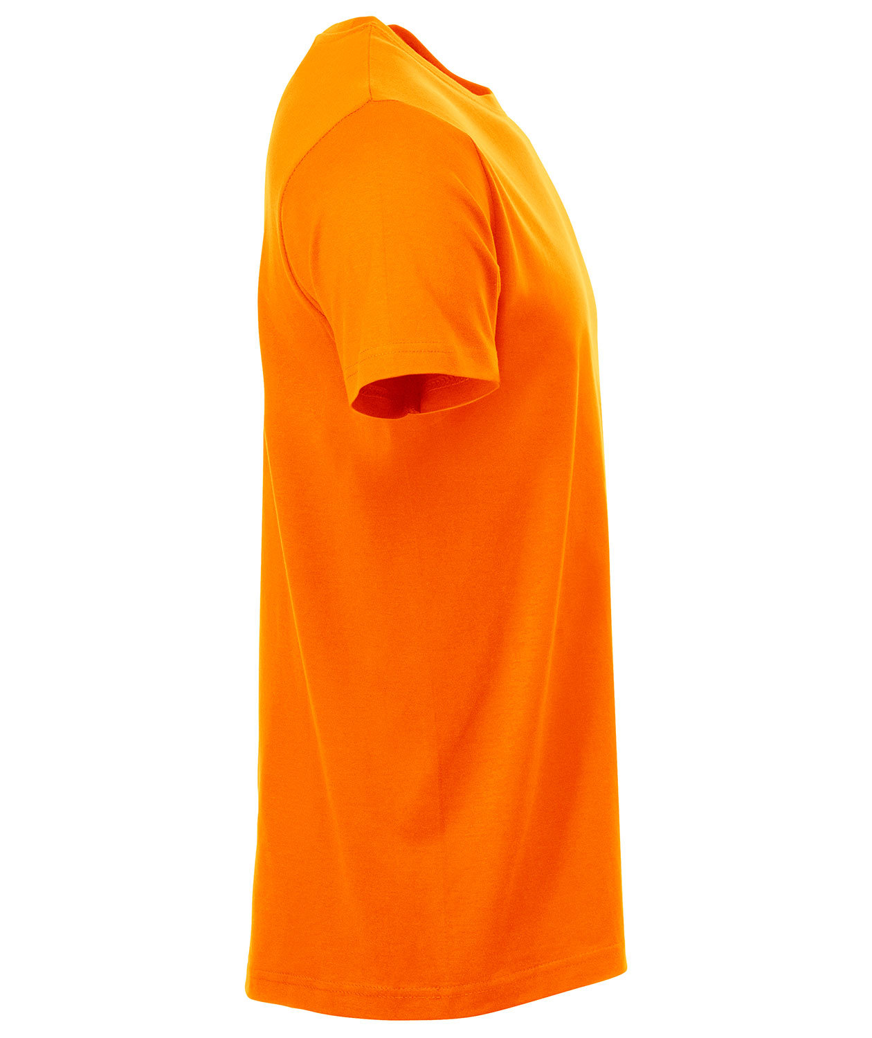 Clique New Classic T-shirt, Varsel Orange, large image number 3