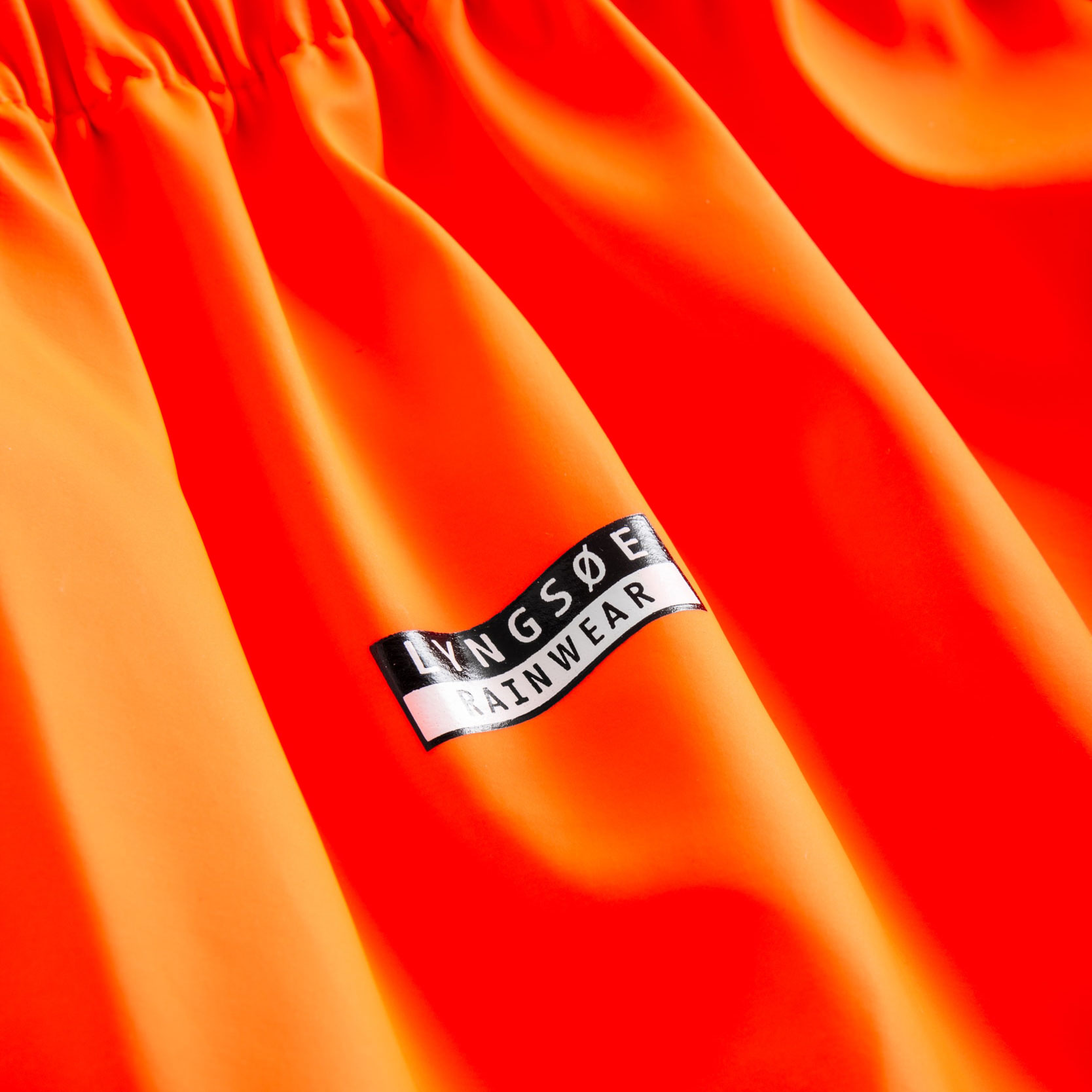 Lyngs&oslash;e Multinorm regnbyxa, Varsel Orange/Marinbl&aring;